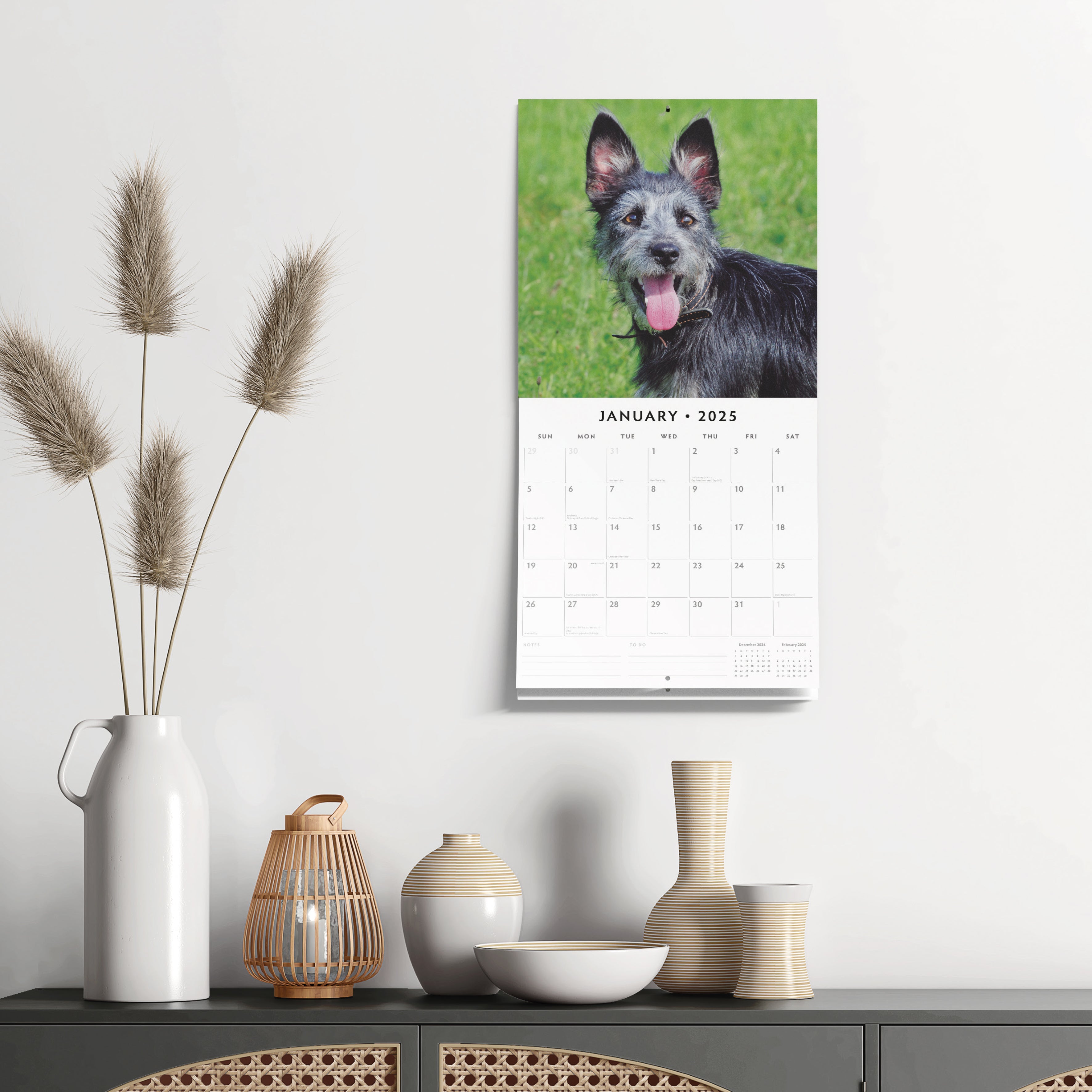 2025 Crossbreeds - Square Wall Calendar