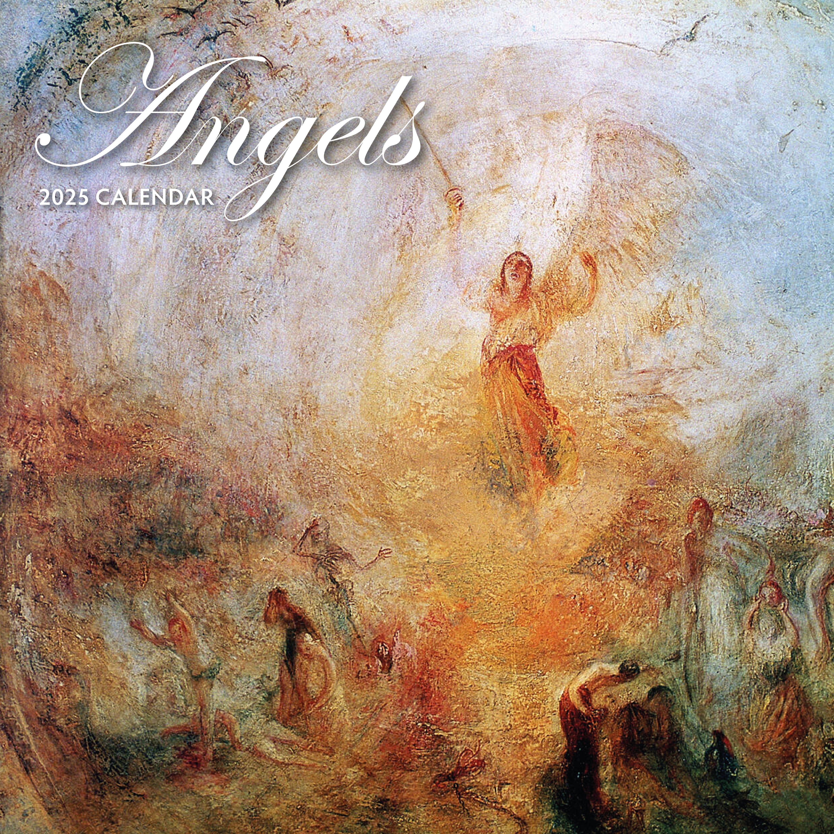 2025 Angels - Square Wall Calendar