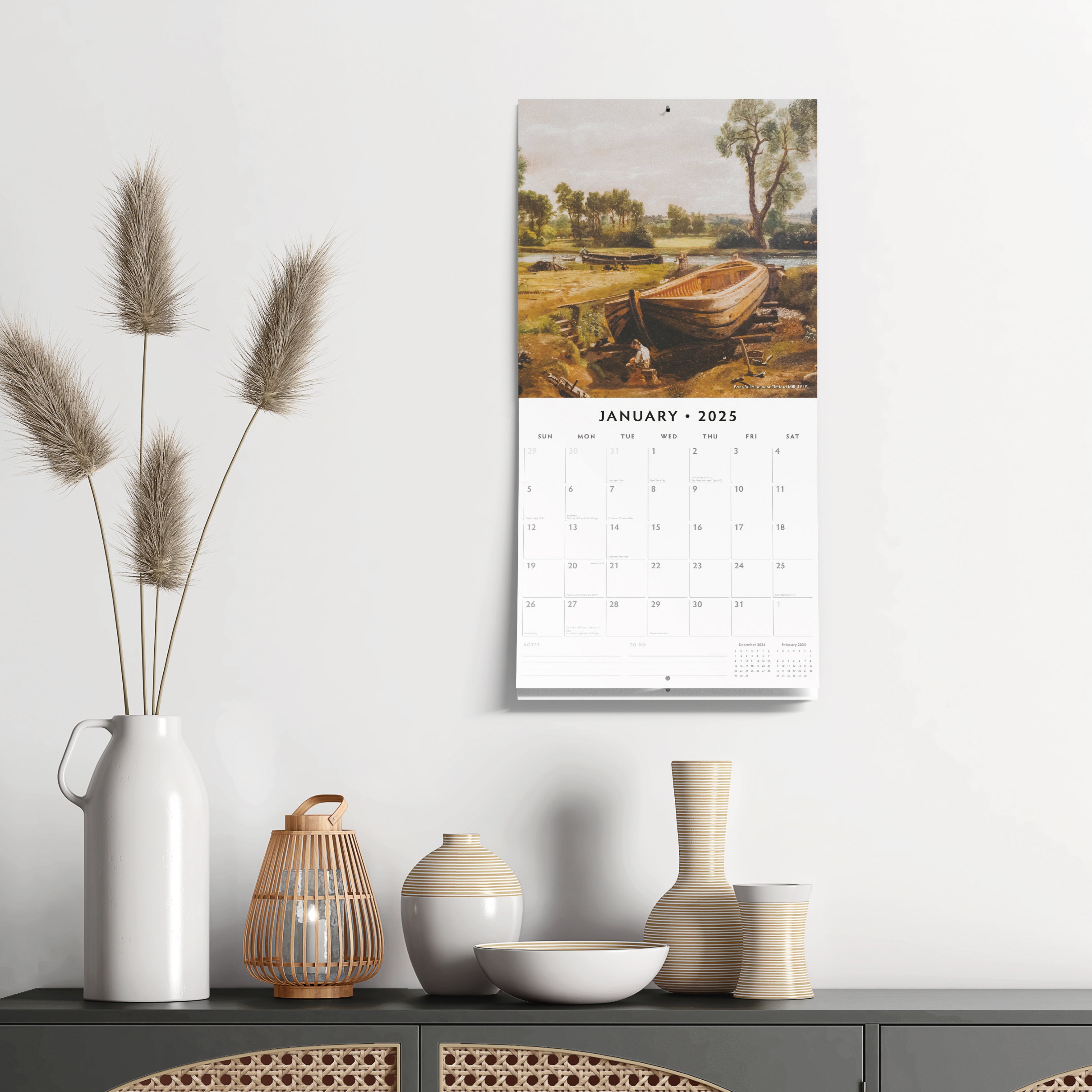 2025 Constable - Square Wall Calendar