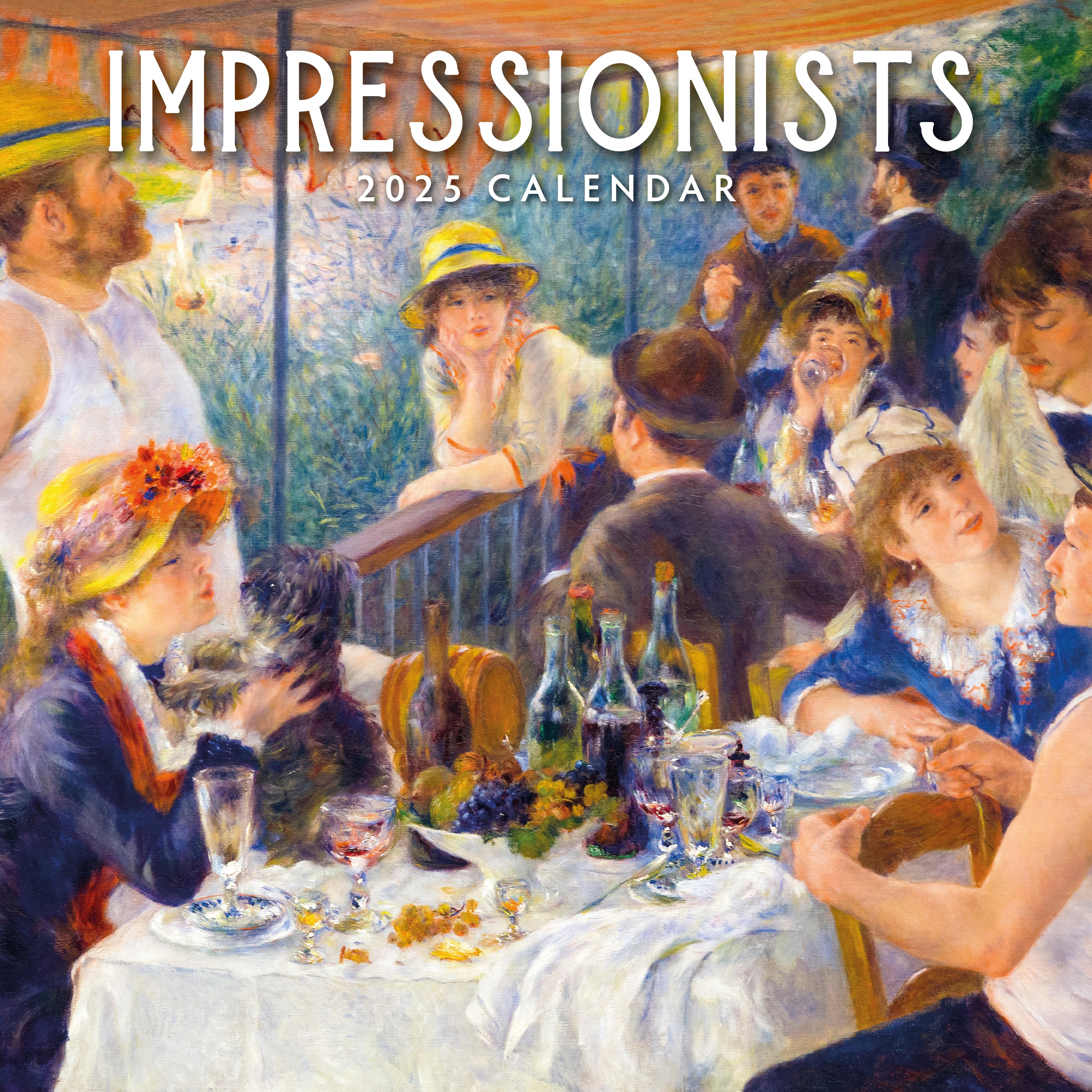 2025 Impressionists - Square Wall Calendar