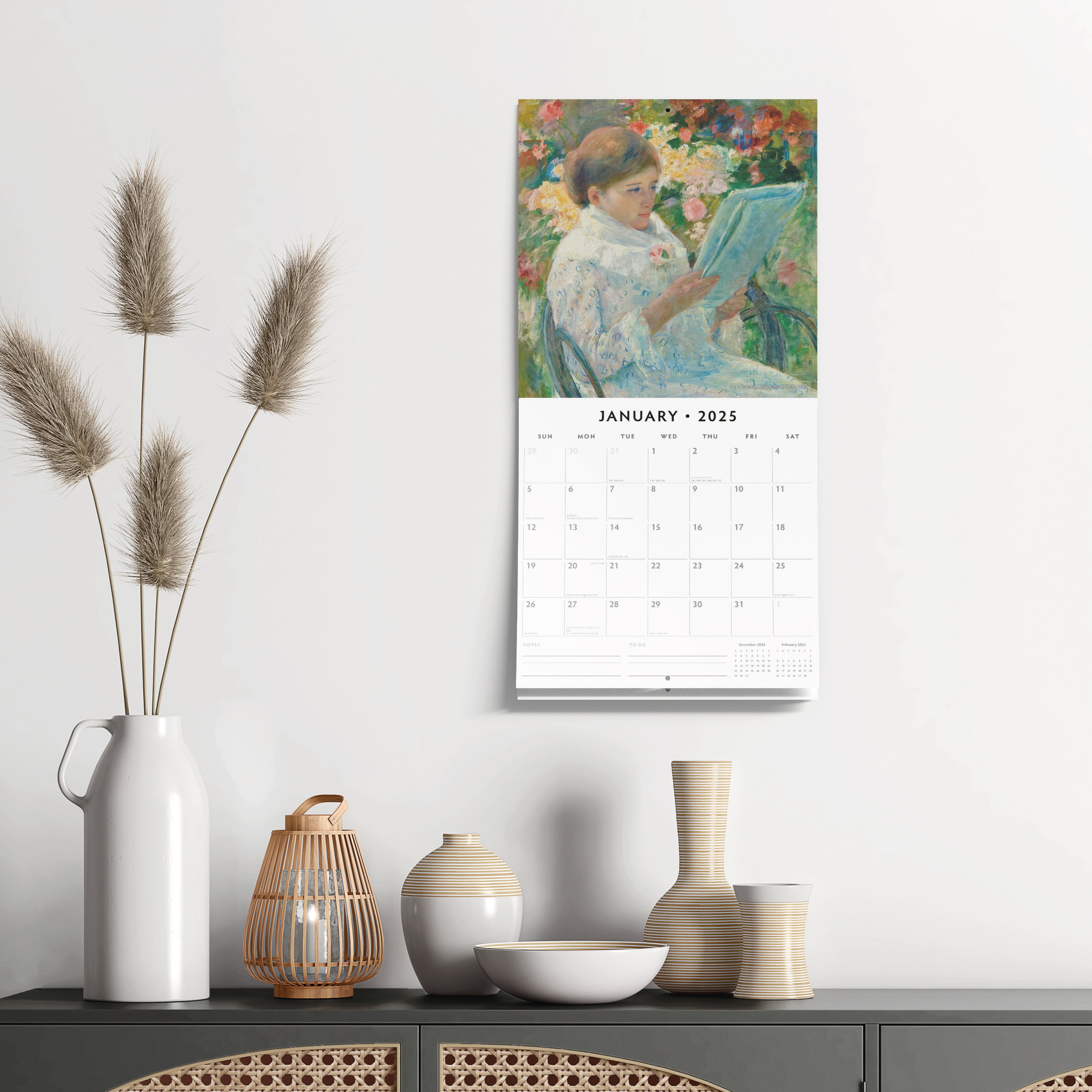 2025 Impressionists - Square Wall Calendar