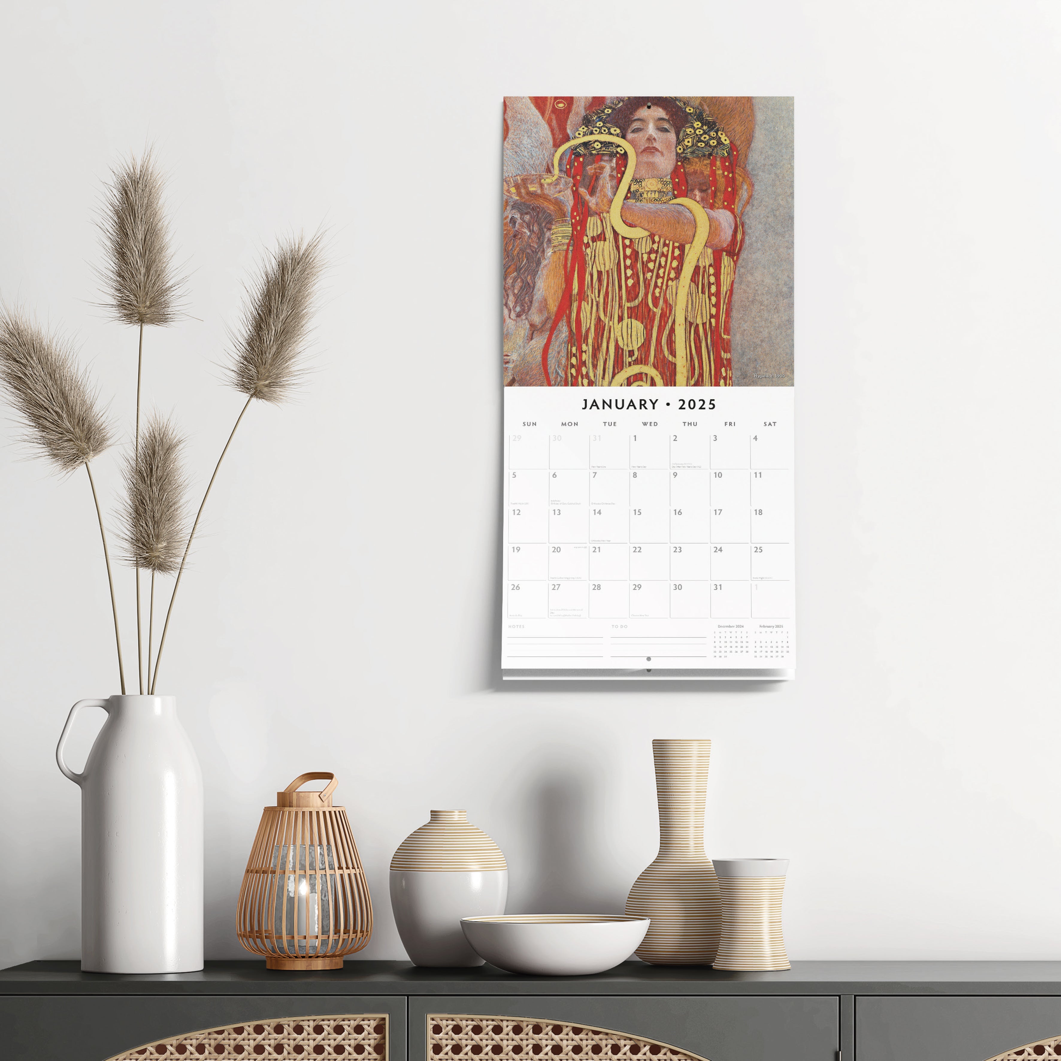 2025 Klimt - Square Wall Calendar