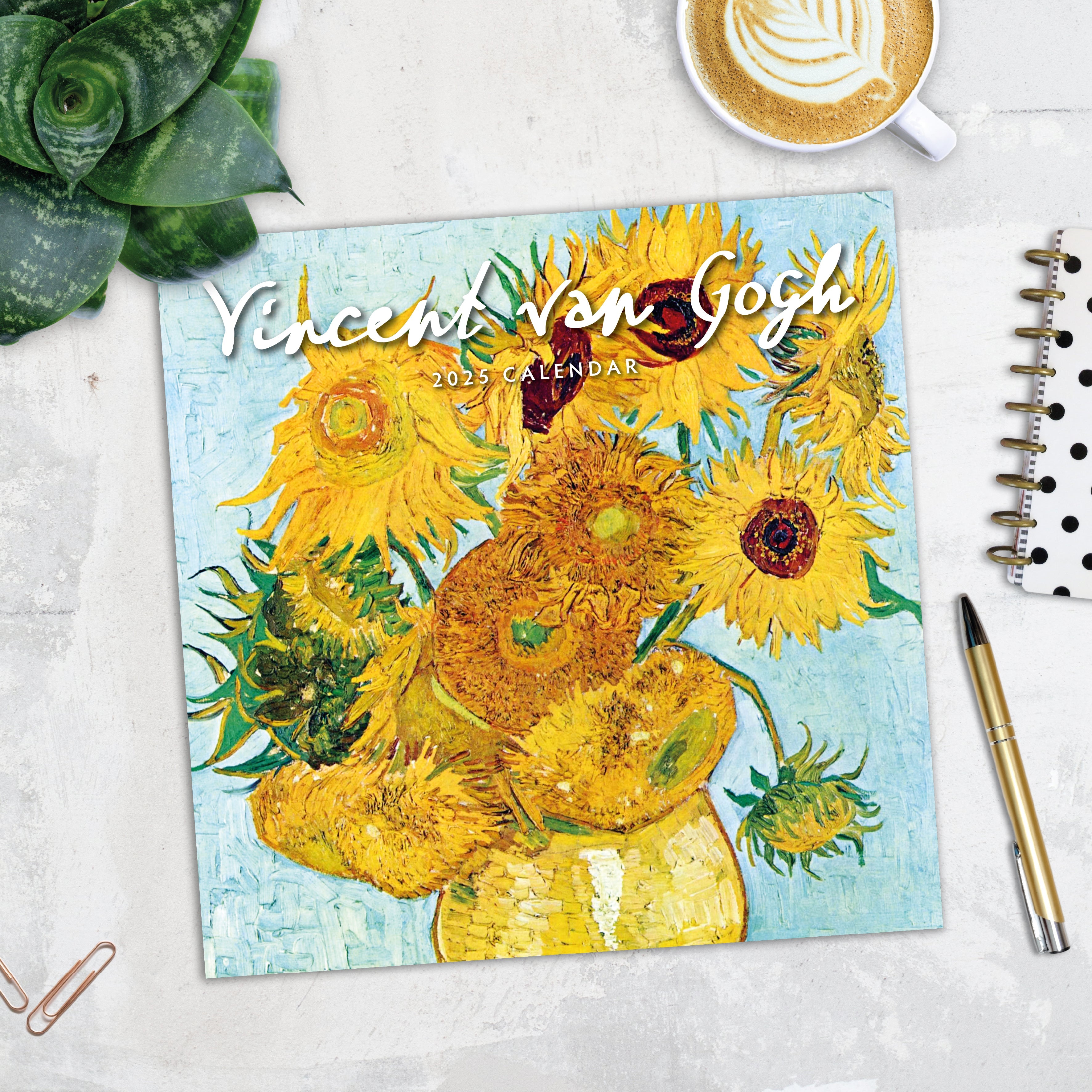 2025 Vincent Van Gogh - Square Wall Calendar