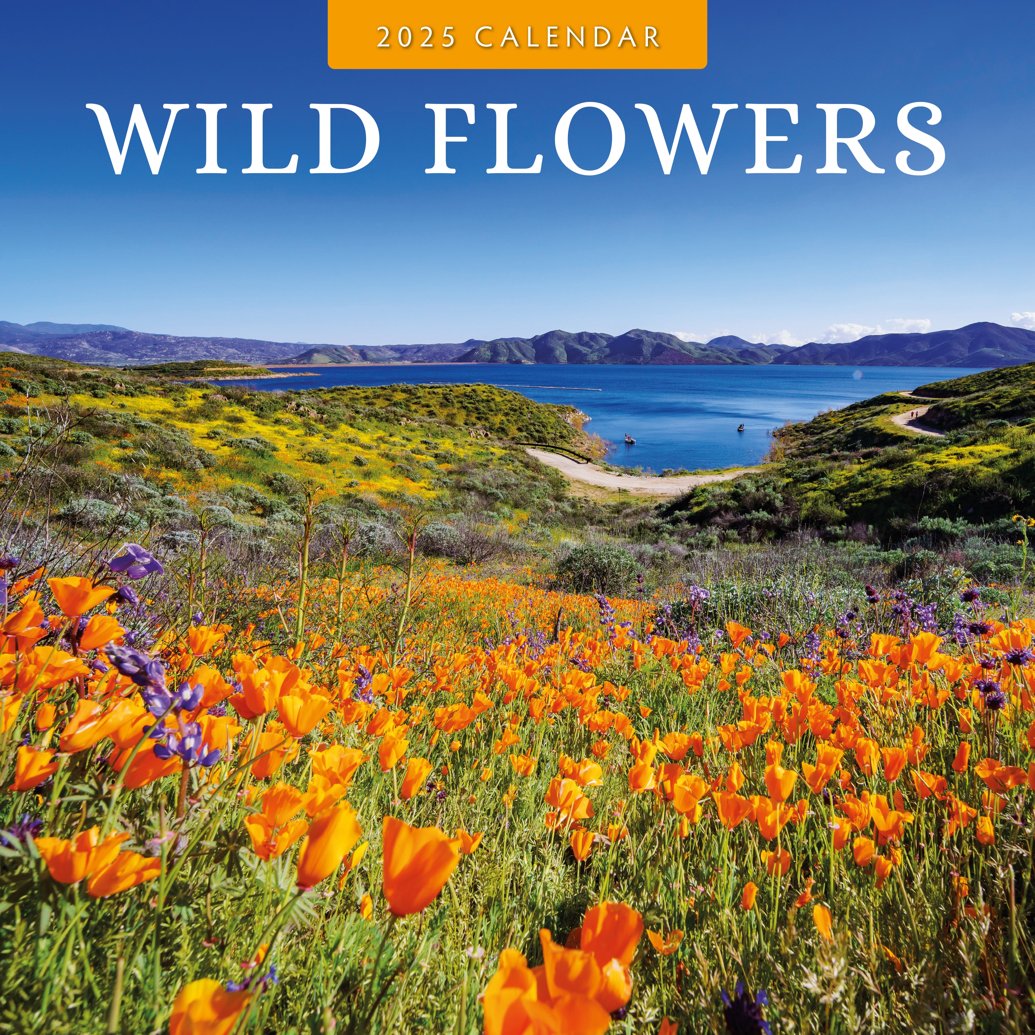 2025 Wild Flowers - Square Wall Calendar