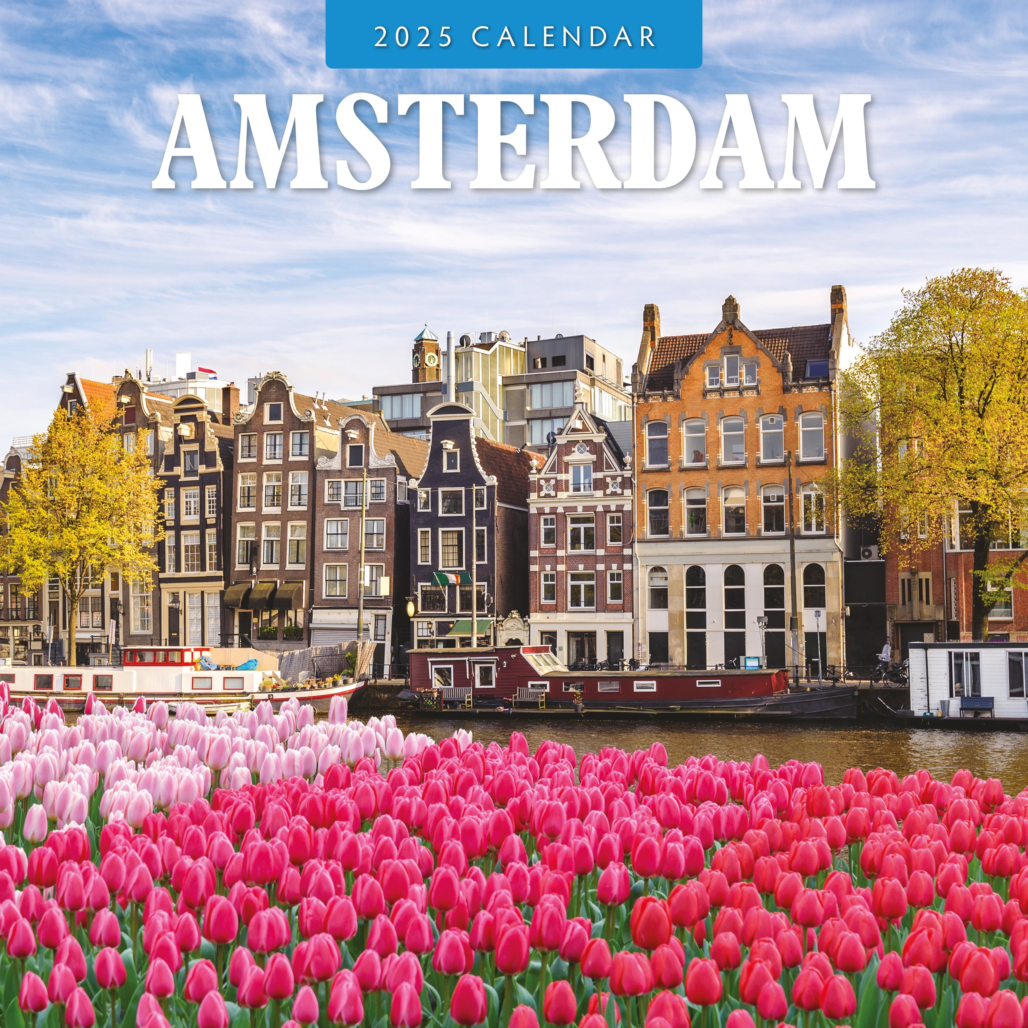 2025 Amsterdam - Square Wall Calendar