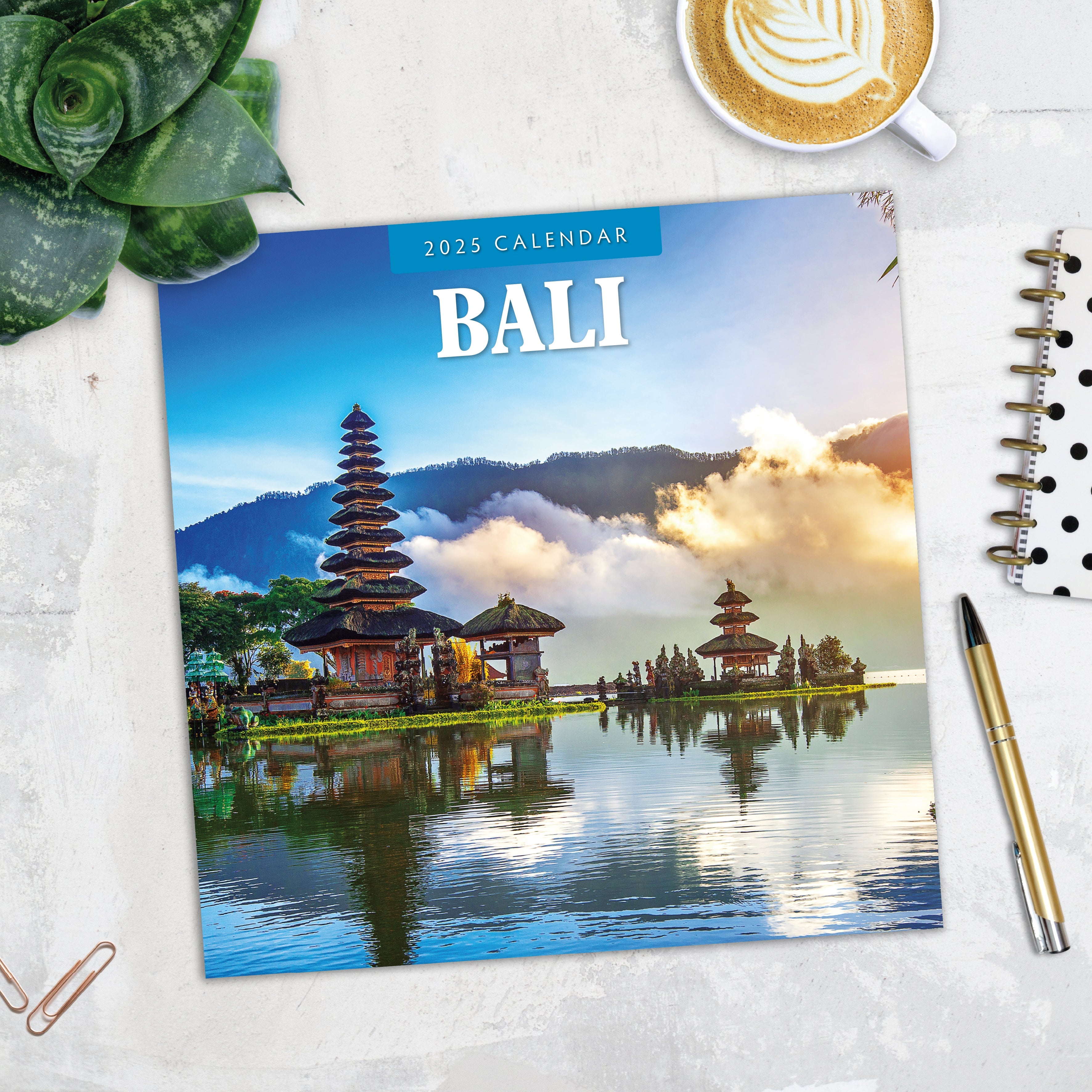 2025 Bali - Square Wall Calendar