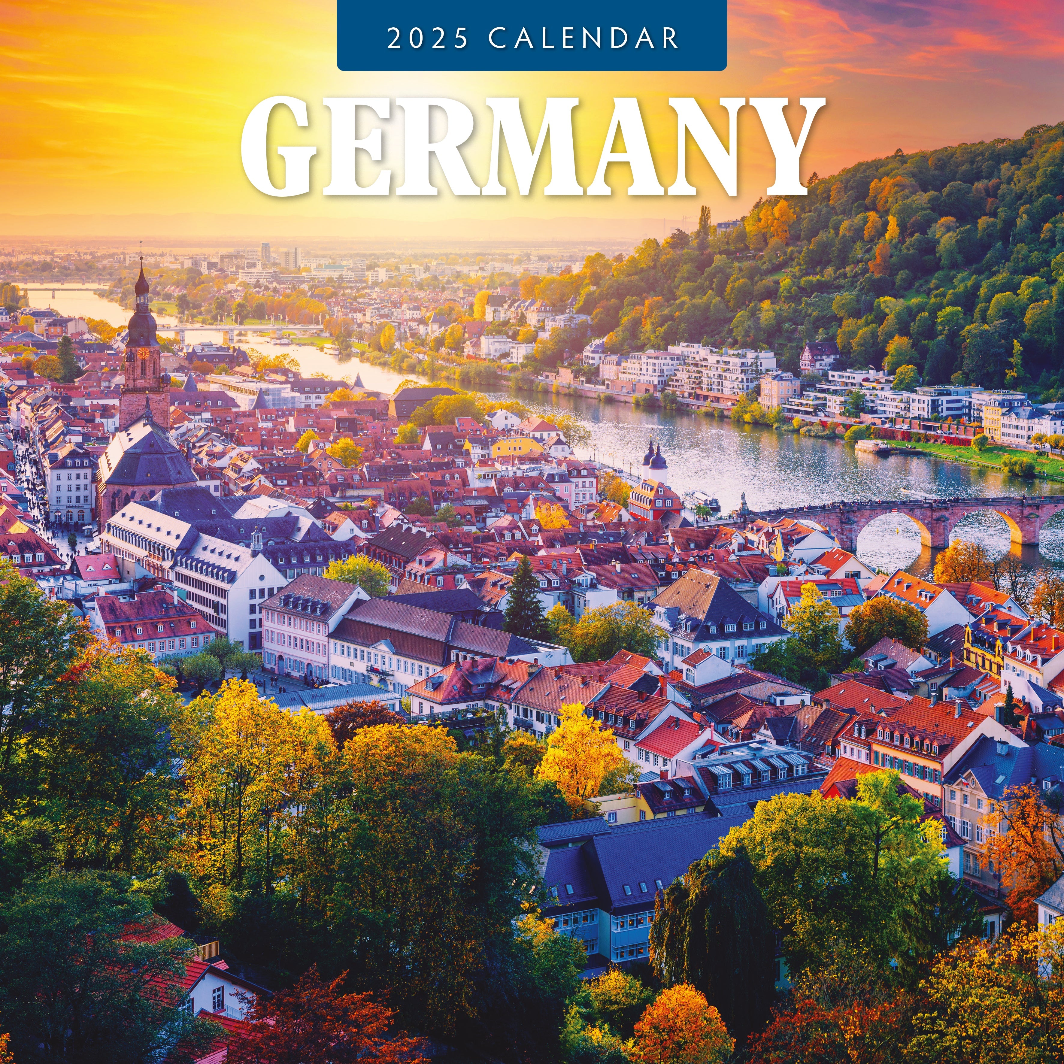 2025 Germany - Square Wall Calendar