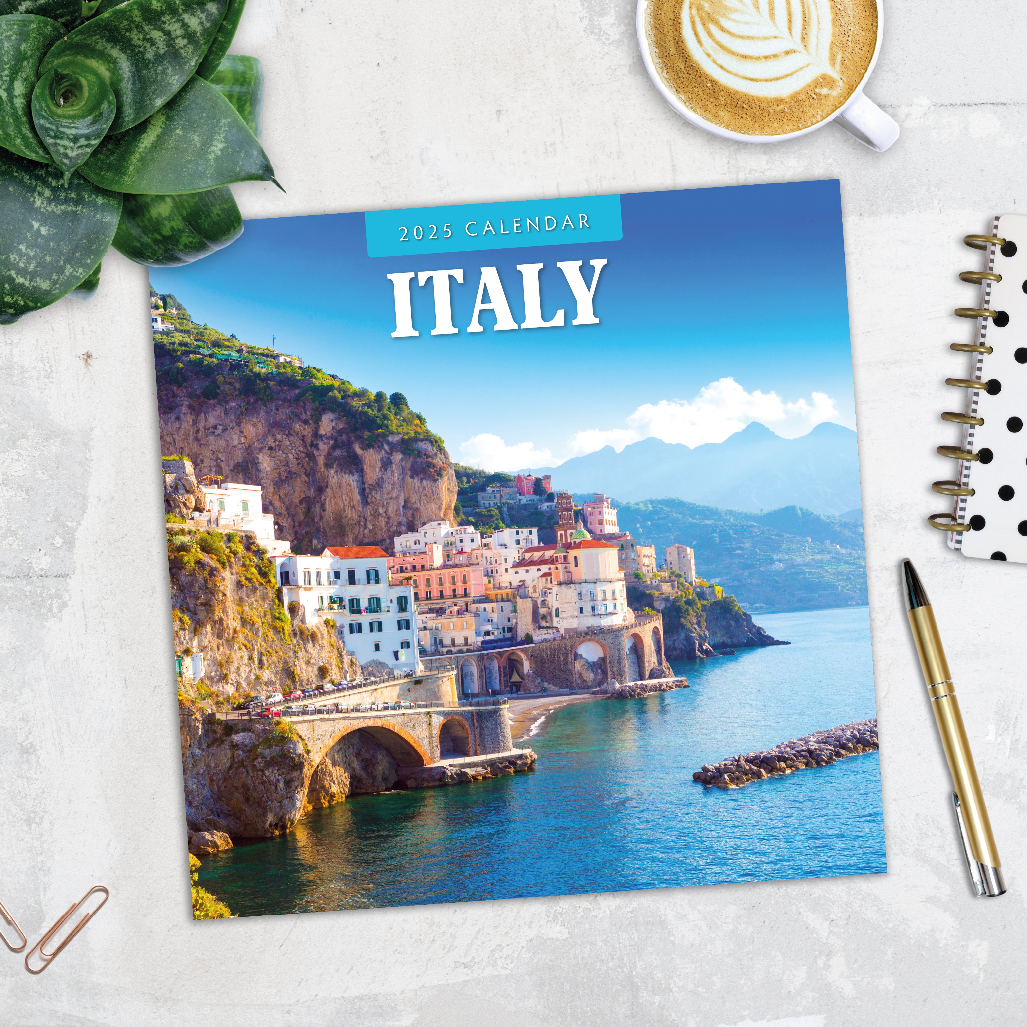 2025 Italy - Square Wall Calendar