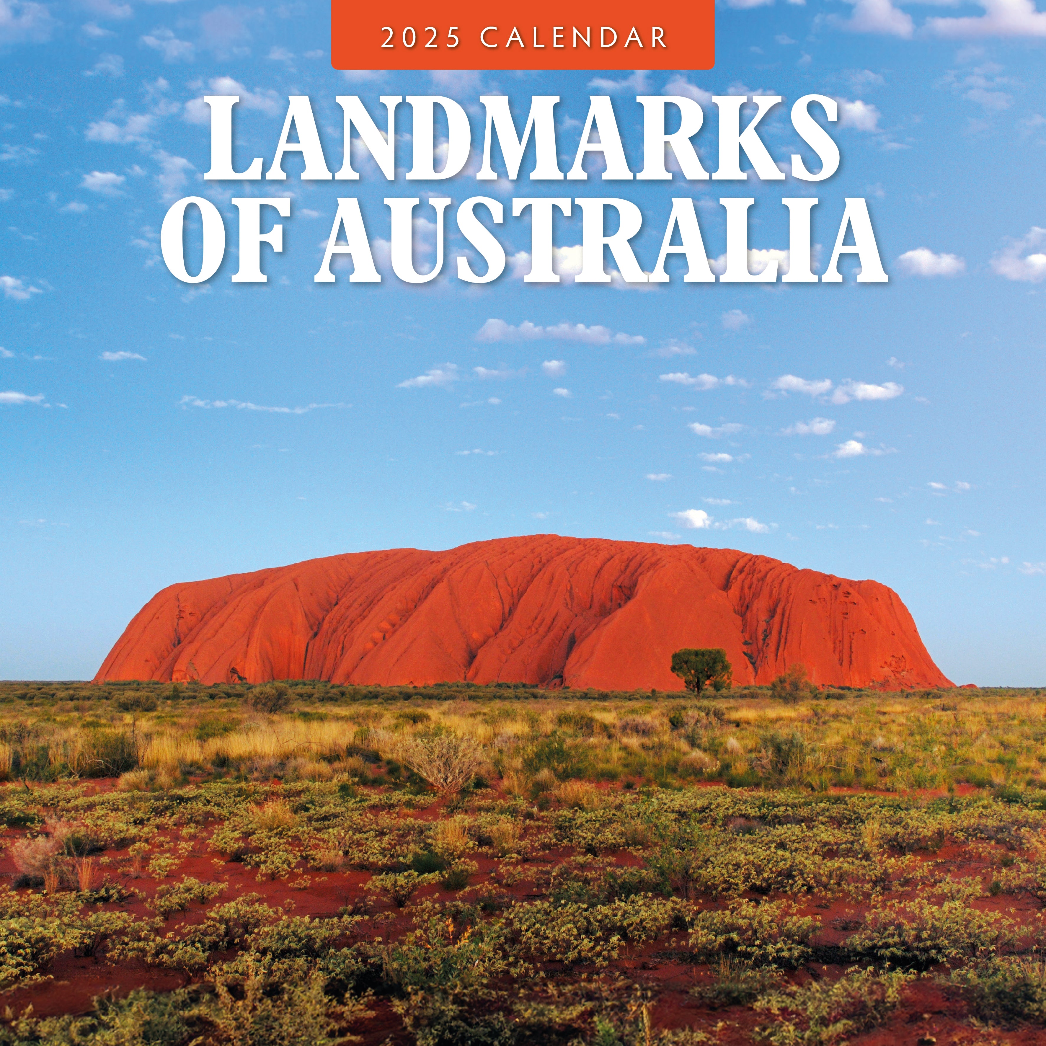 2025 Landmarks of Australia - Square Wall Calendar