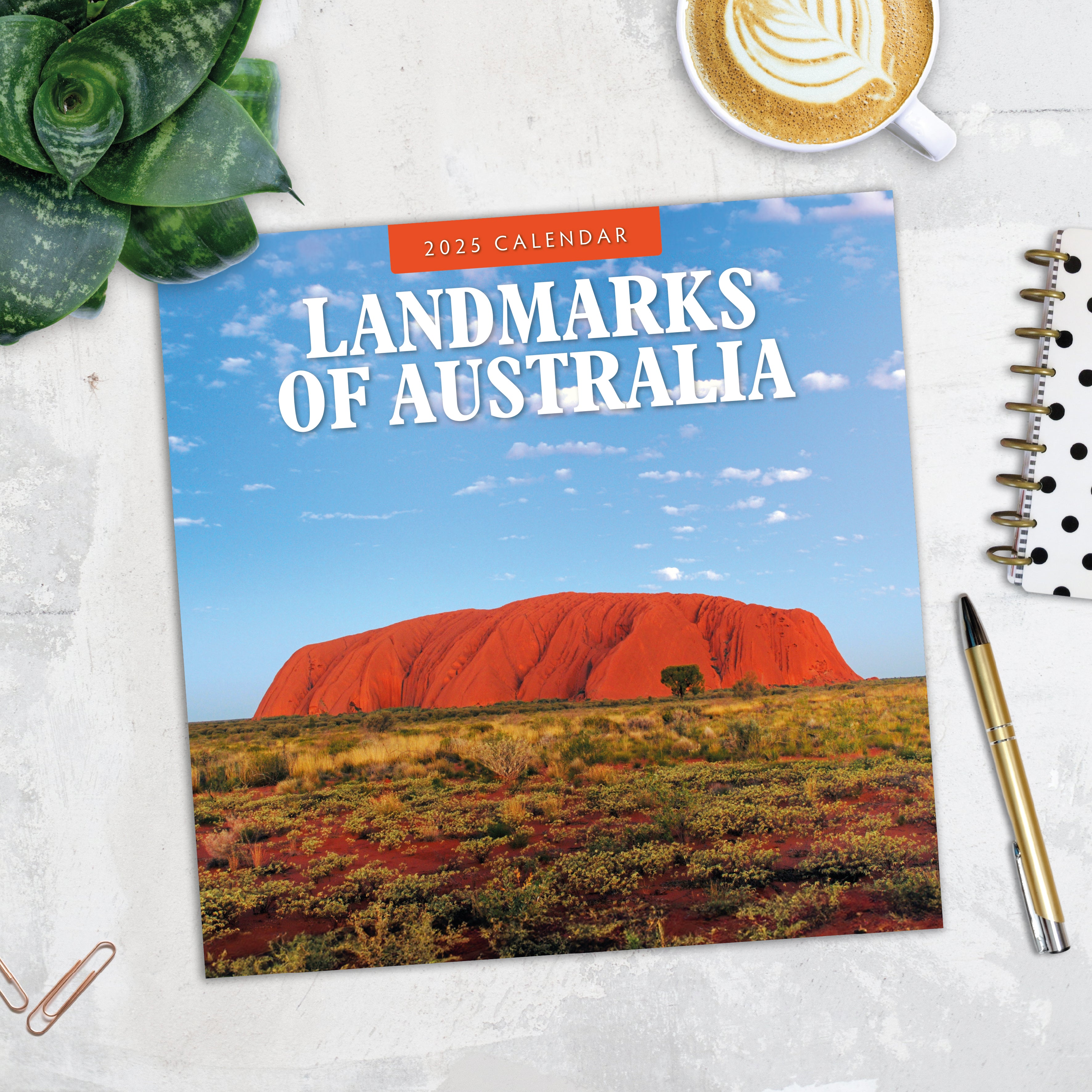 2025 Landmarks of Australia - Square Wall Calendar