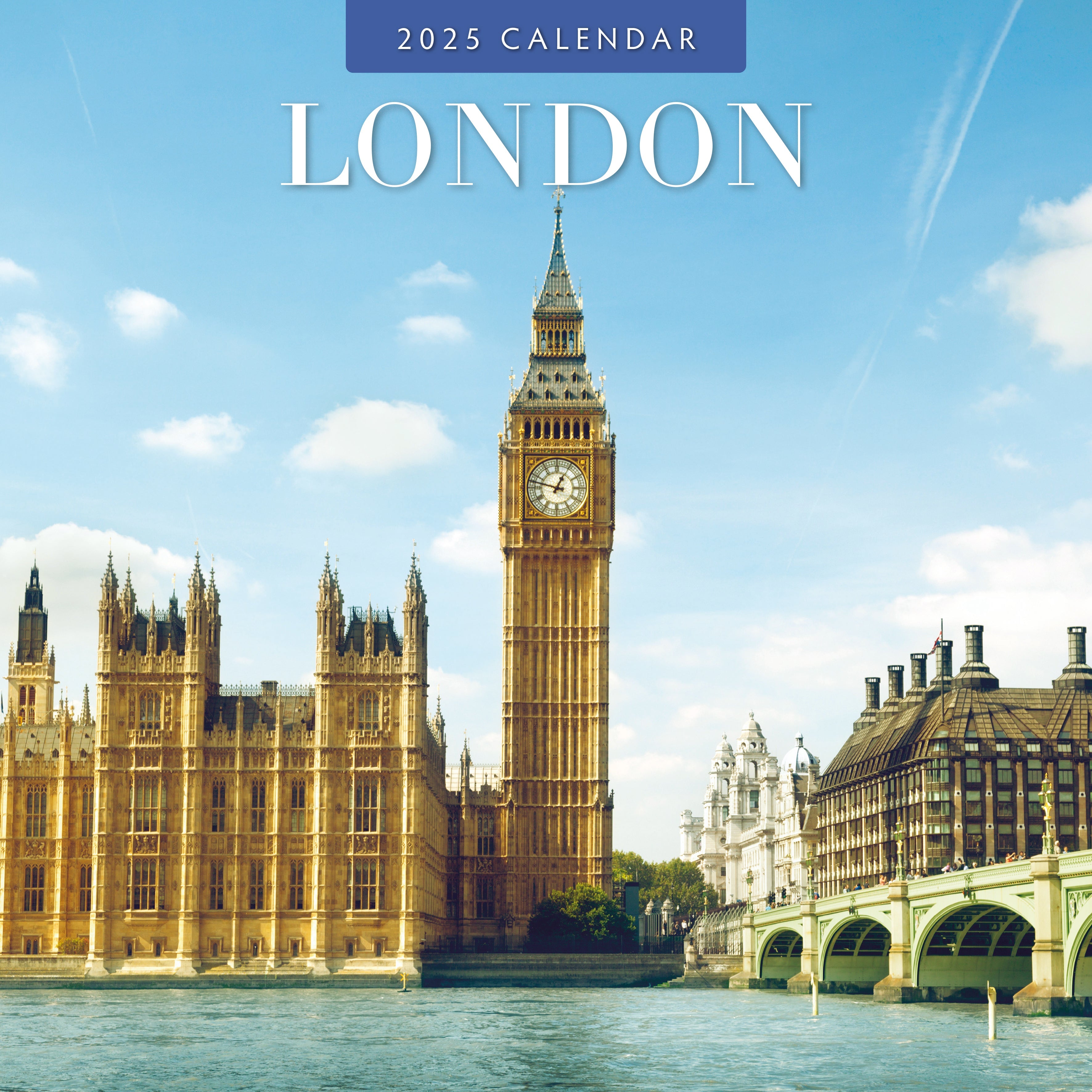 2025 London - Square Wall Calendar