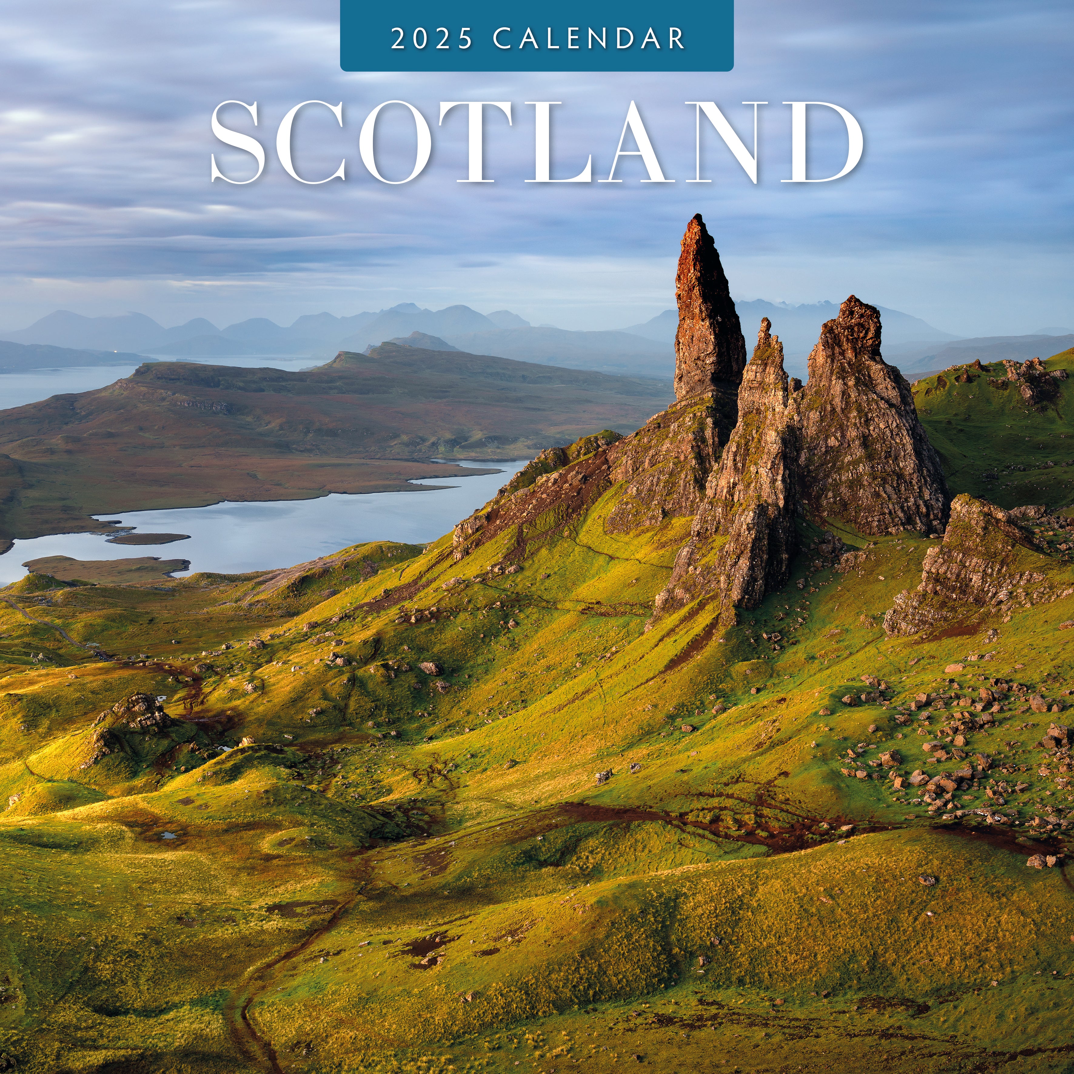 2025 Scotland - Square Wall Calendar