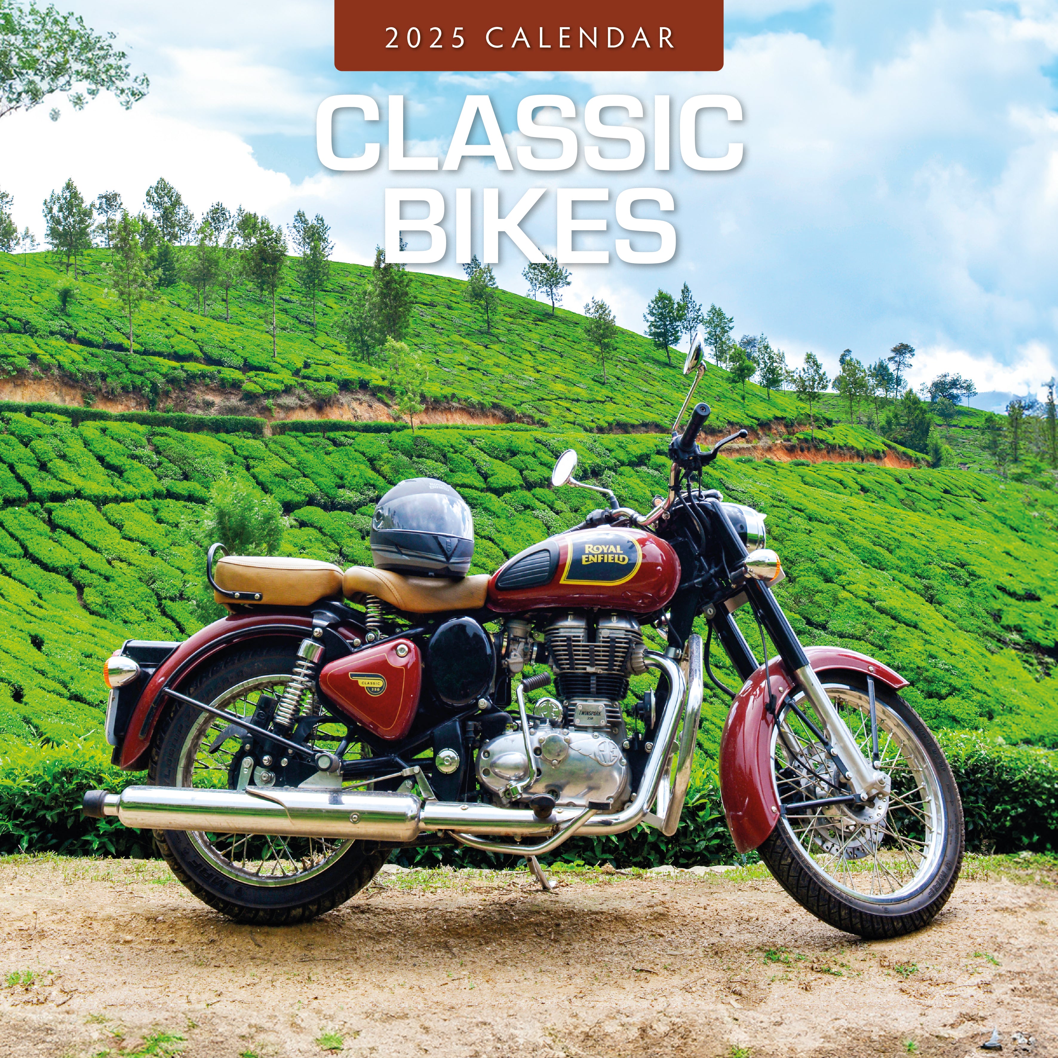 2025 Classic Bikes - Square Wall Calendar