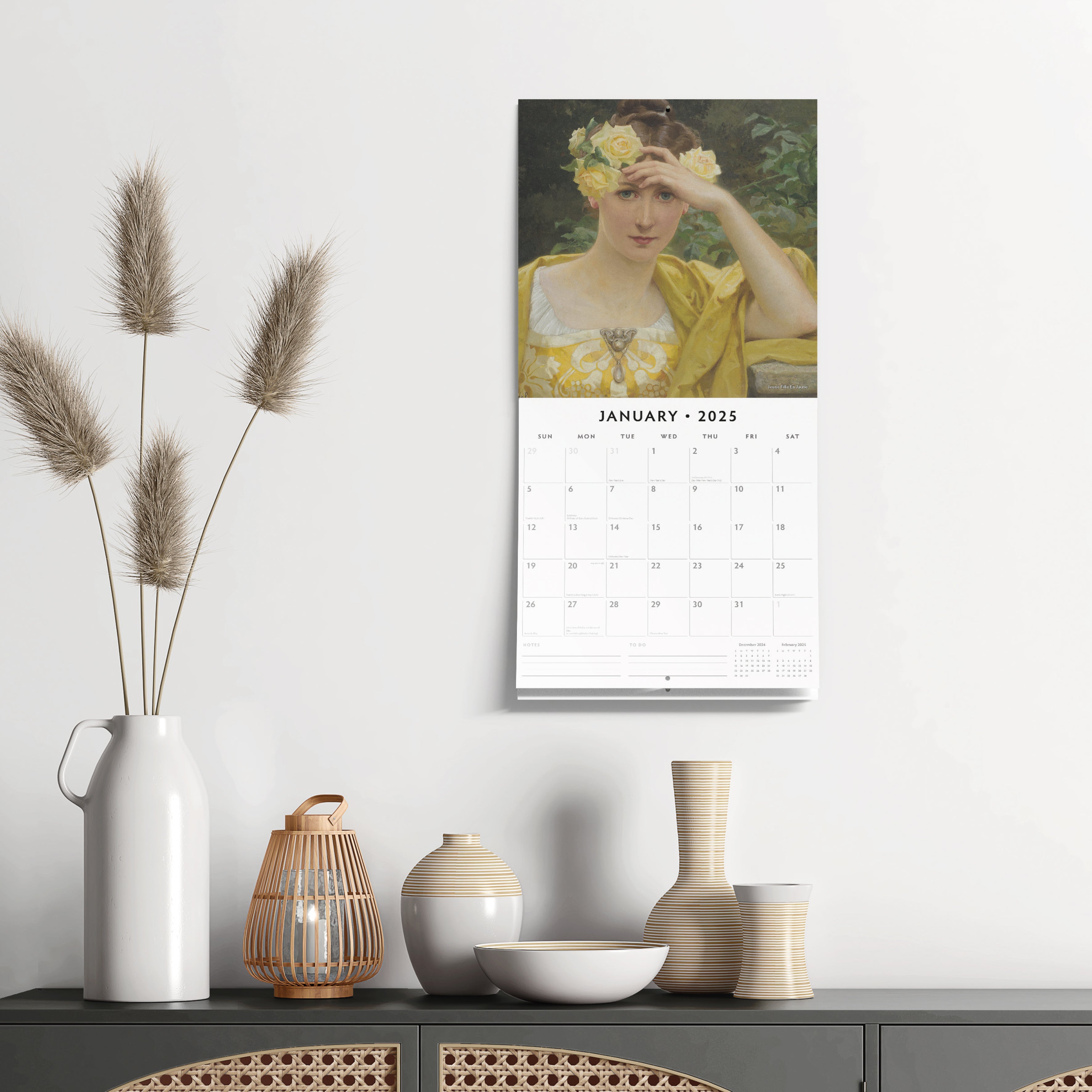 2025 Elisabeth Sonrel - Square Wall Calendar