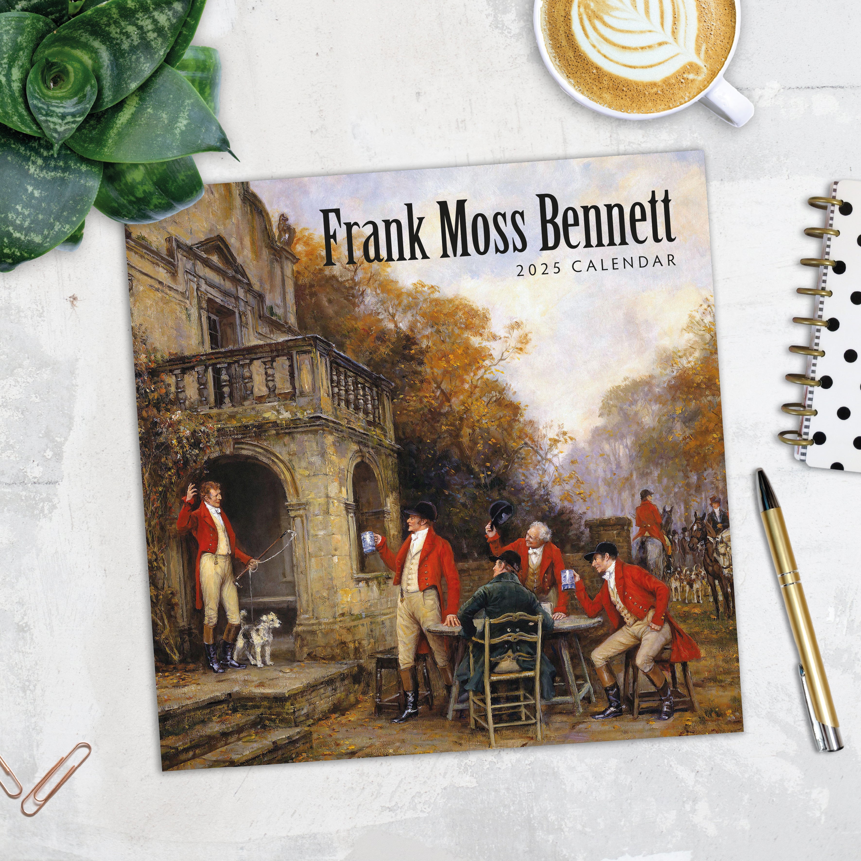 2025 Frank Moss Bennett - Square Wall Calendar