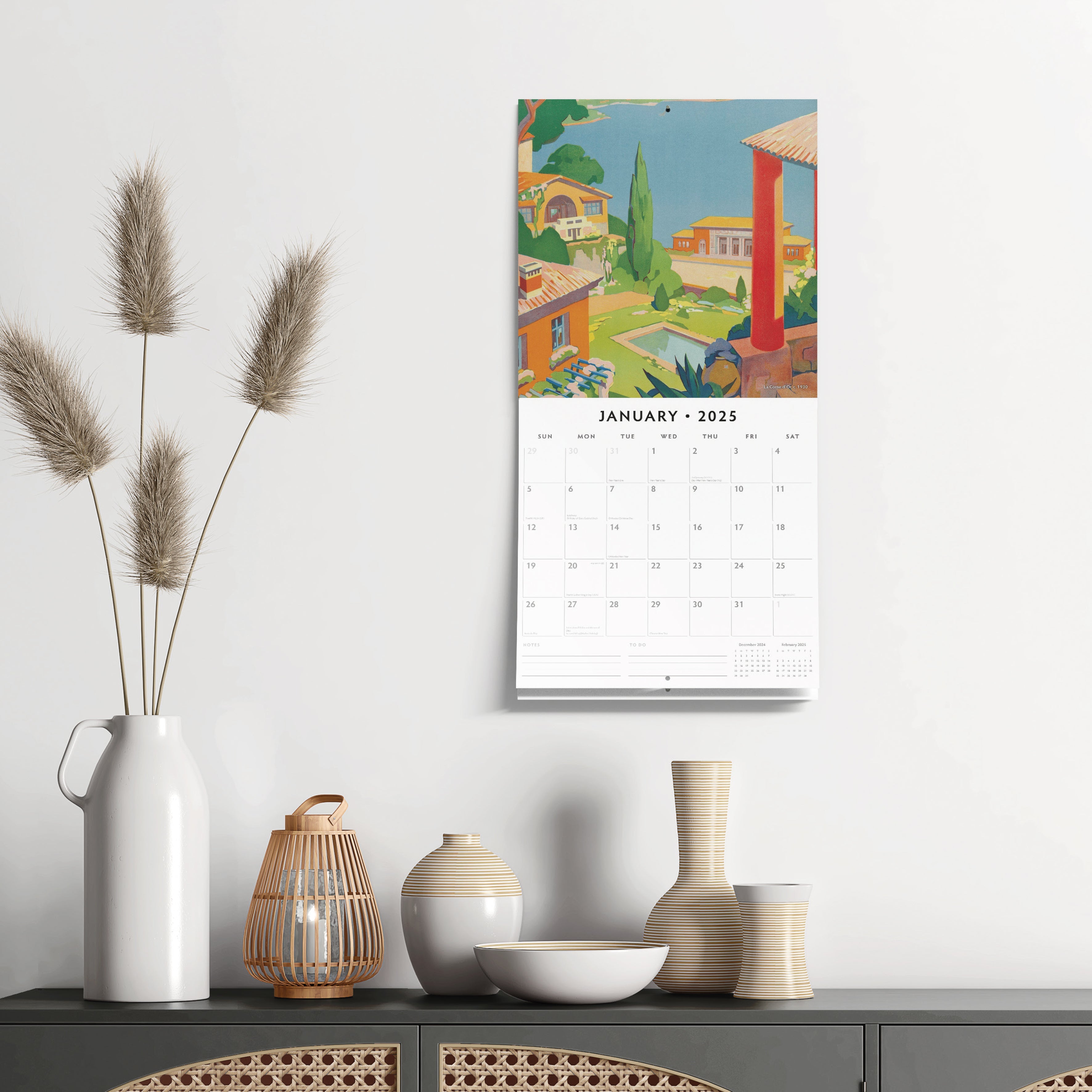 2025 Roger Broders - Square Wall Calendar