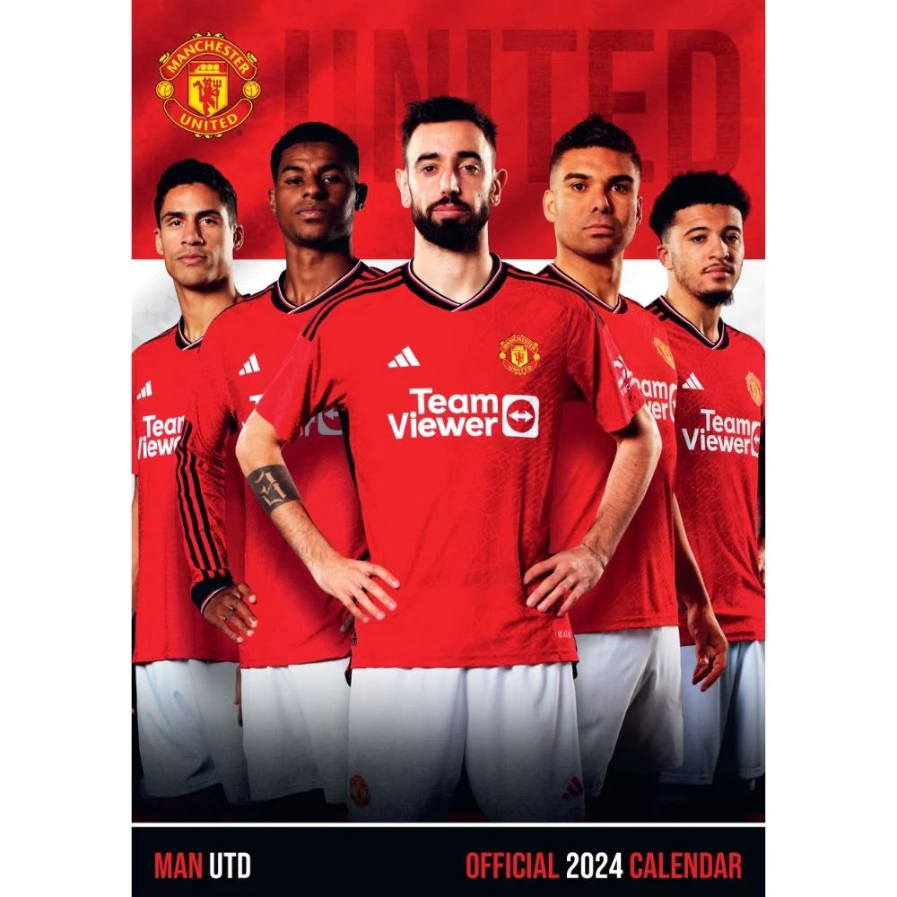 2024 Manchester United FC - A3 Wall Calendar