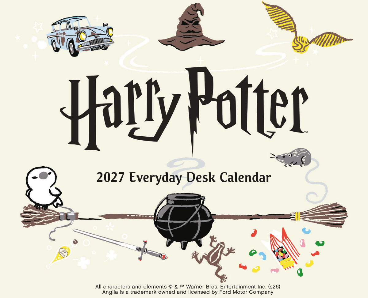 2027 Harry Potter - Daily Boxed Page-A-Day Calendar — calendar title page