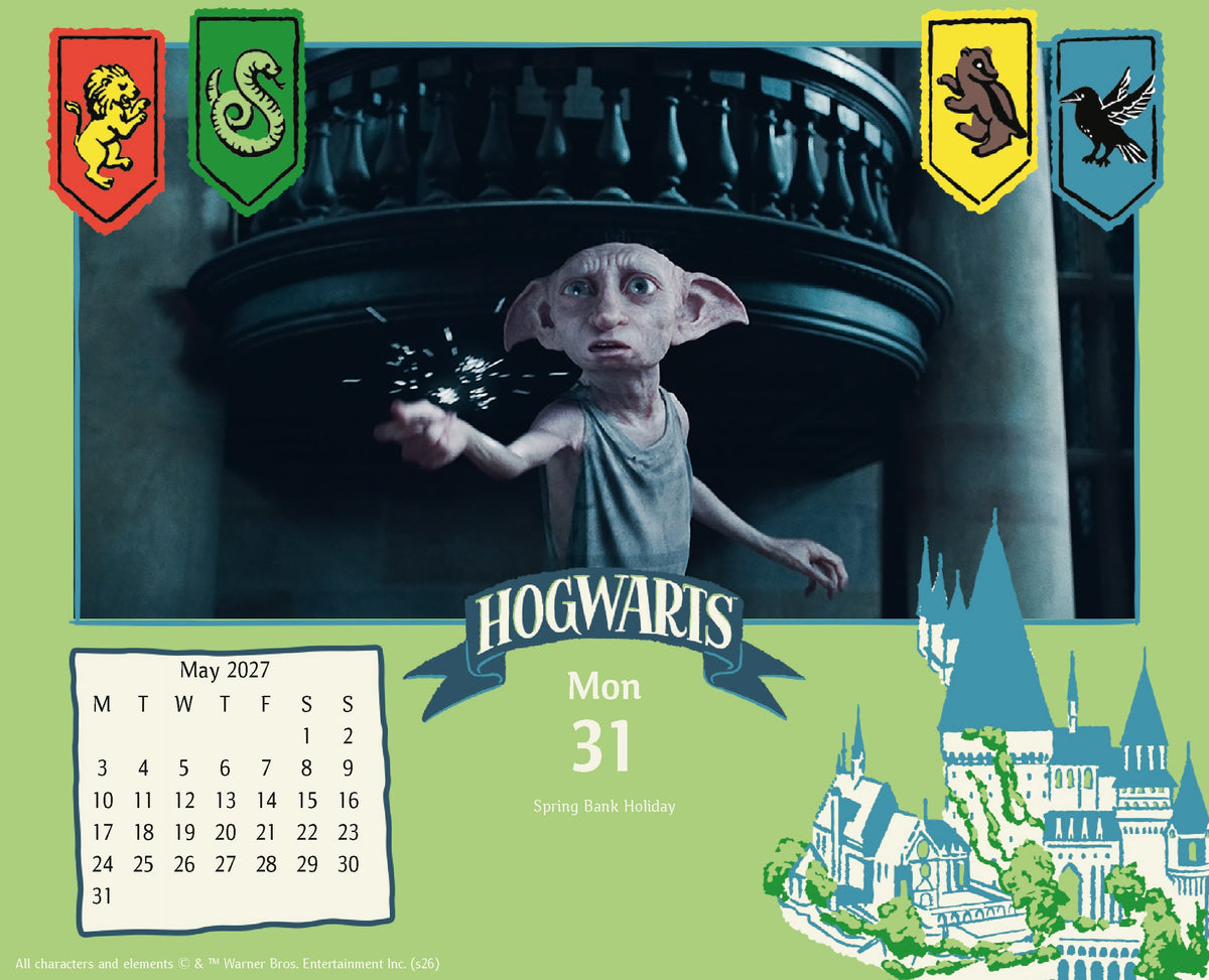 2027 Harry Potter - Daily Boxed Page-A-Day Calendar — interior 1