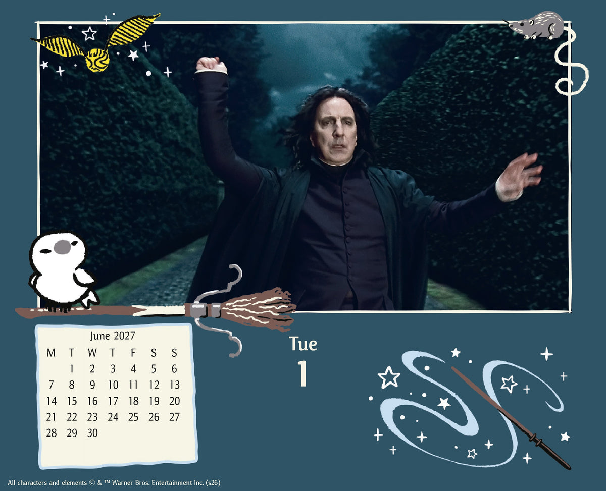 2027 Harry Potter - Daily Boxed Page-A-Day Calendar — interior 2