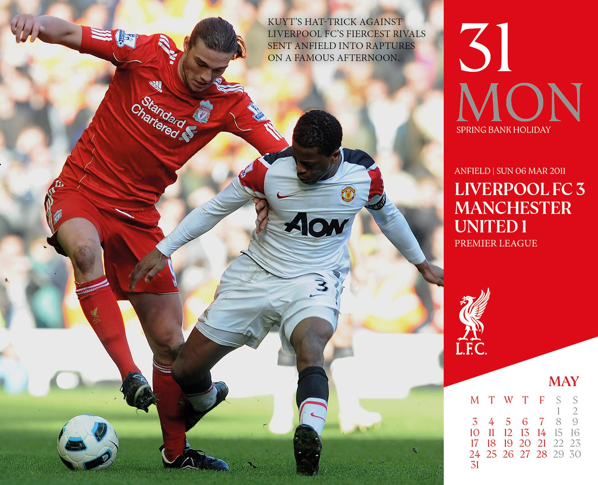 2027 Liverpool FC - Daily Boxed Page-A-Day Calendar — interior