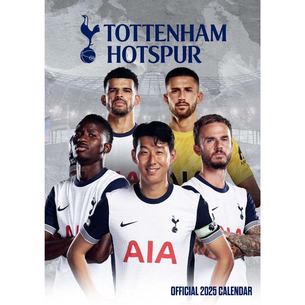 2025 Tottenham Hotspur Fc - A3 Wall Calendar