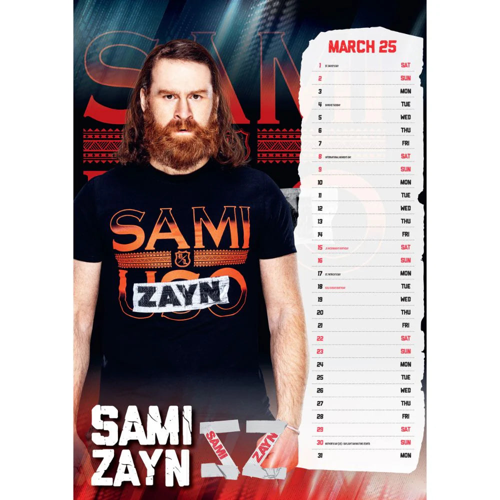 Wwe 2025 Calendars For Sale Cheap 