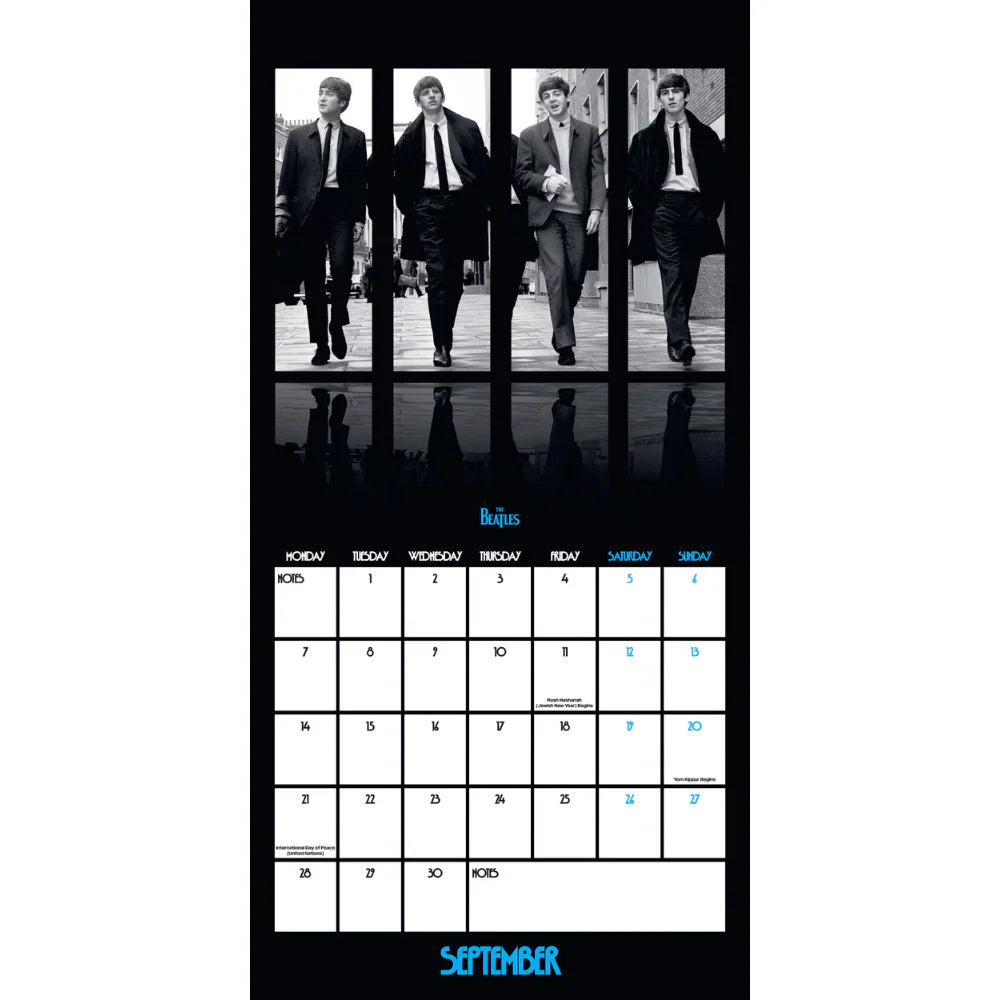 2026 The Beatles - Square Wall Calendar
