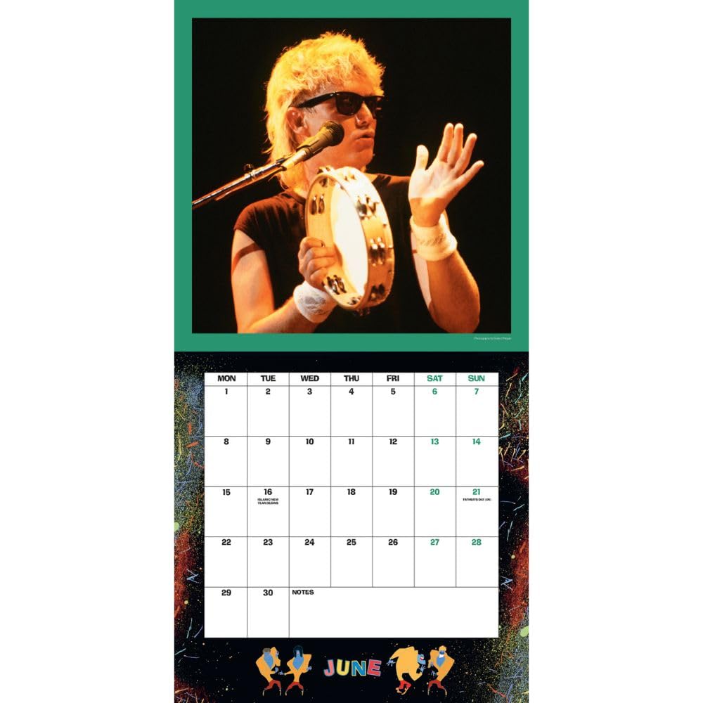 2026 Queen - Collector's Edition Record Sleeve - Square Wall Calendar