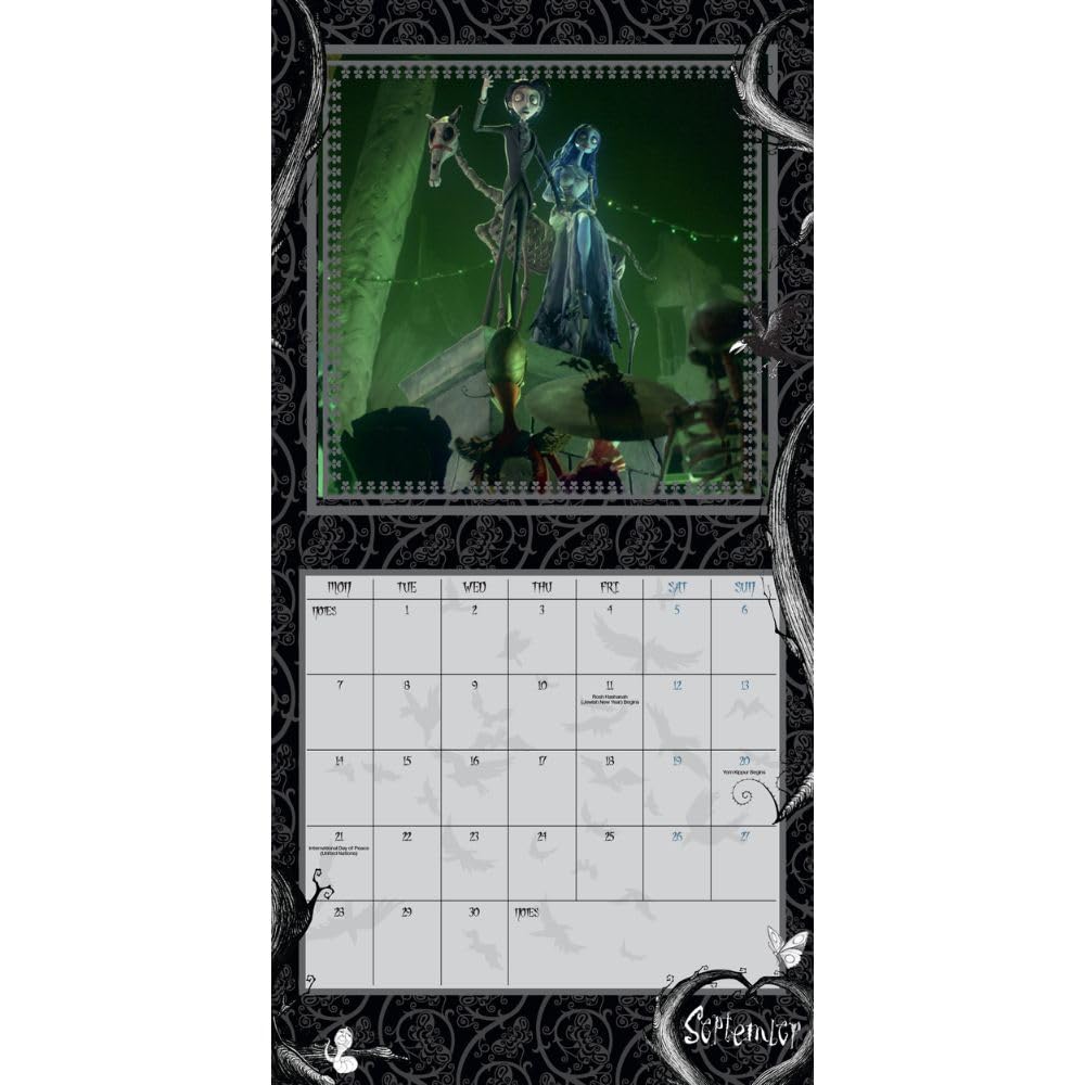 2026 Corpse Bride - Square Wall Calendar