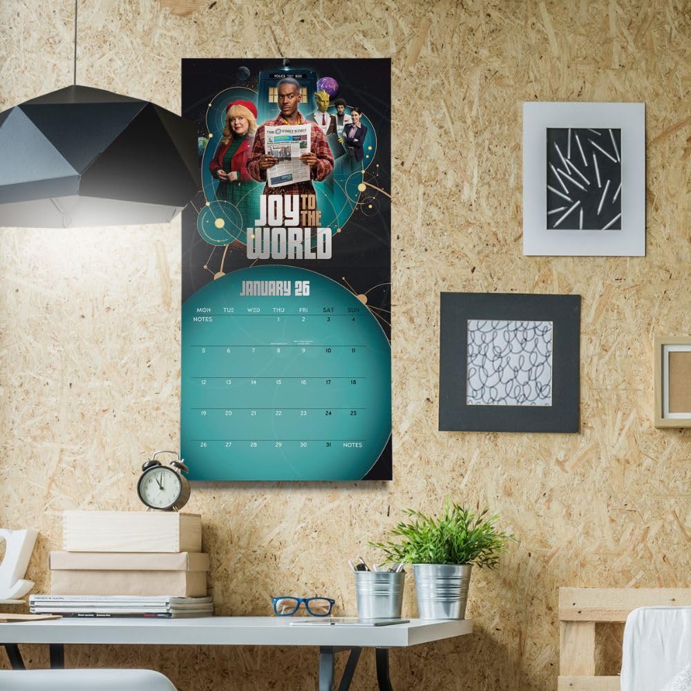 2026 Doctor Who The 15th Doctor - Square Wall Calendar