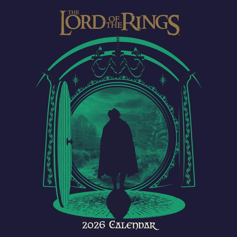 2026 Lord Of The Rings - Square Wall Calendar
