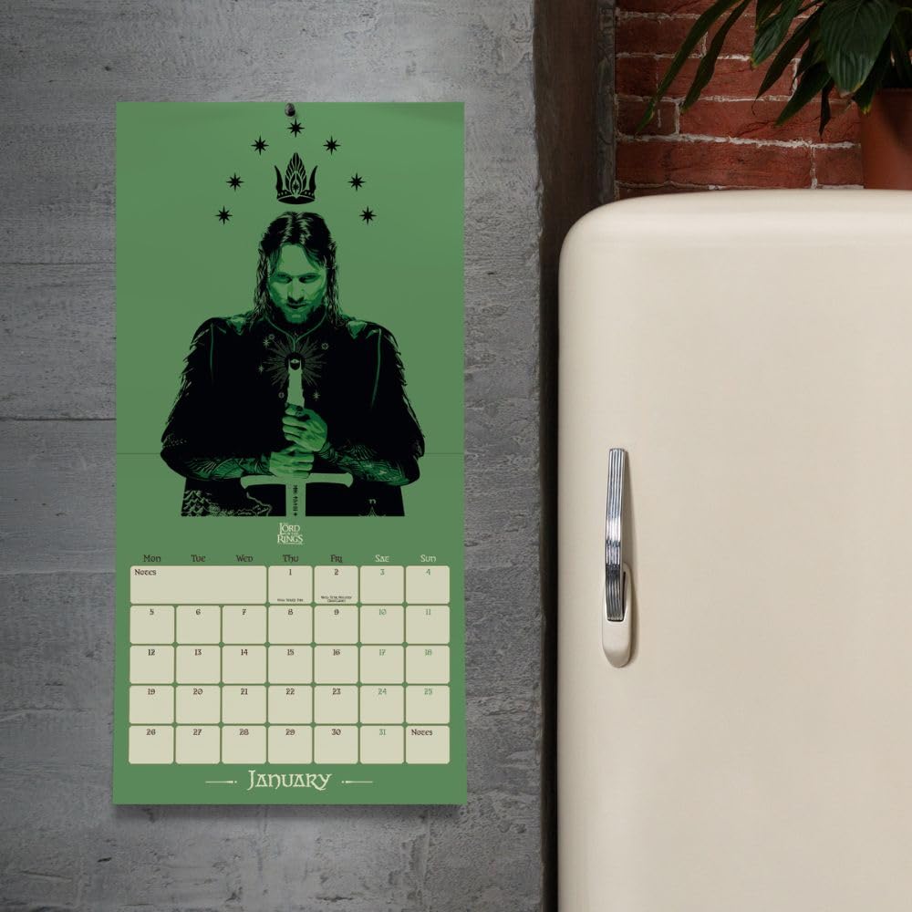 2026 Lord Of The Rings - Square Wall Calendar