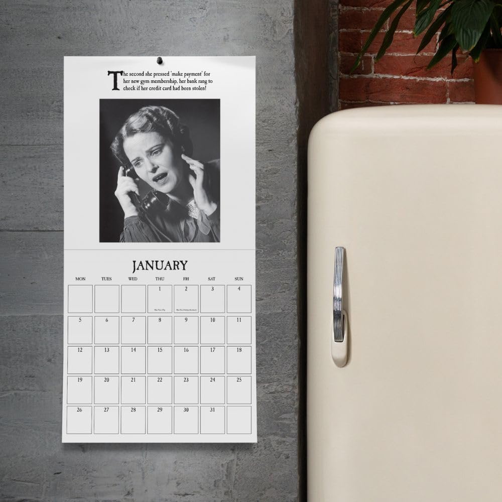 2026 On The Ceiling - Square Wall Calendar