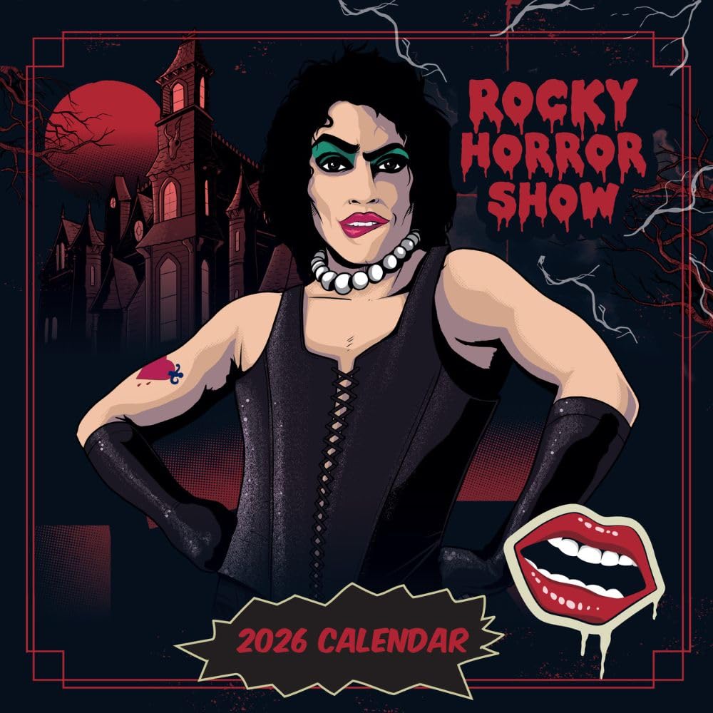 2026 Rocky Horror Show - Square Wall Calendar