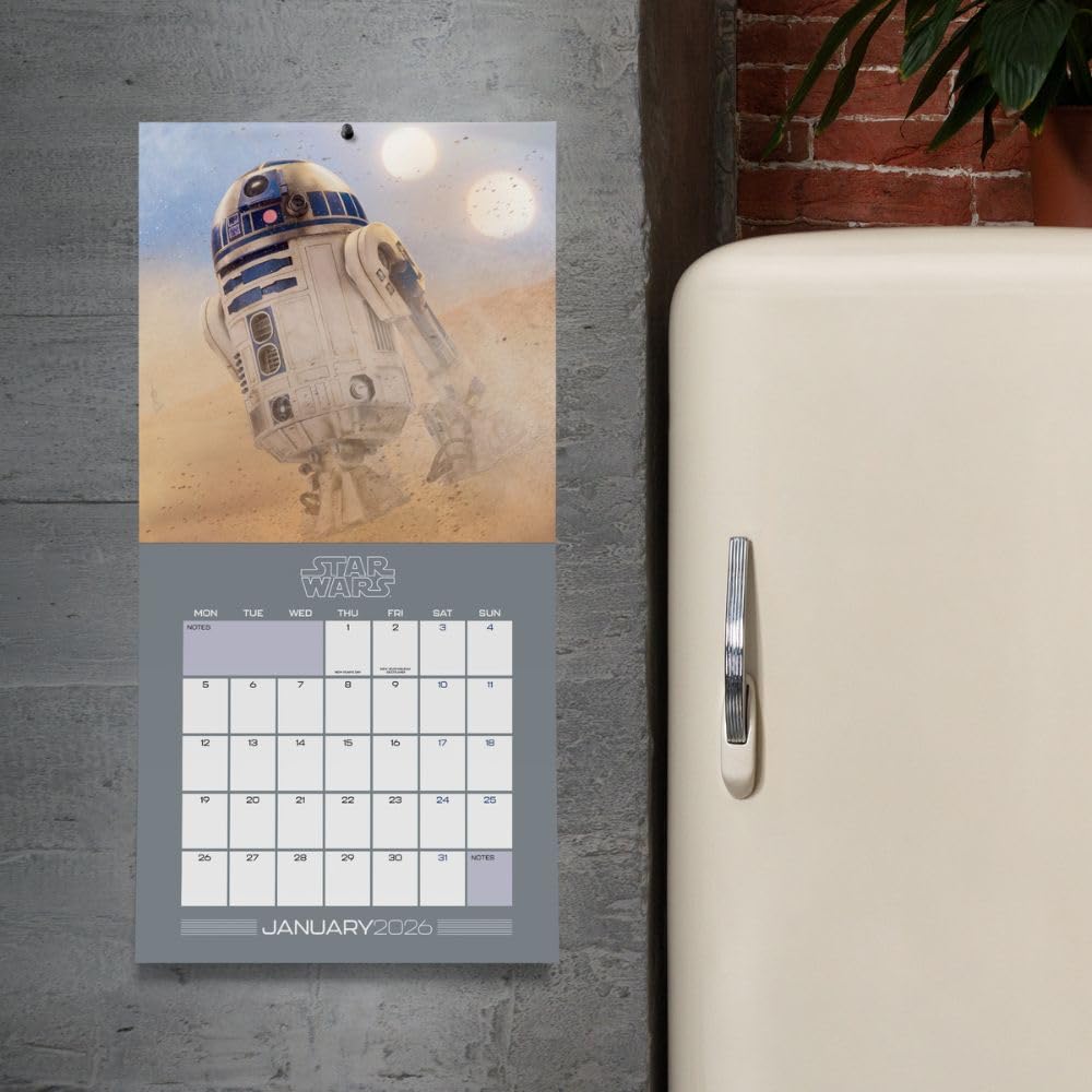 2026 Star Wars Classic - Square Wall Calendar
