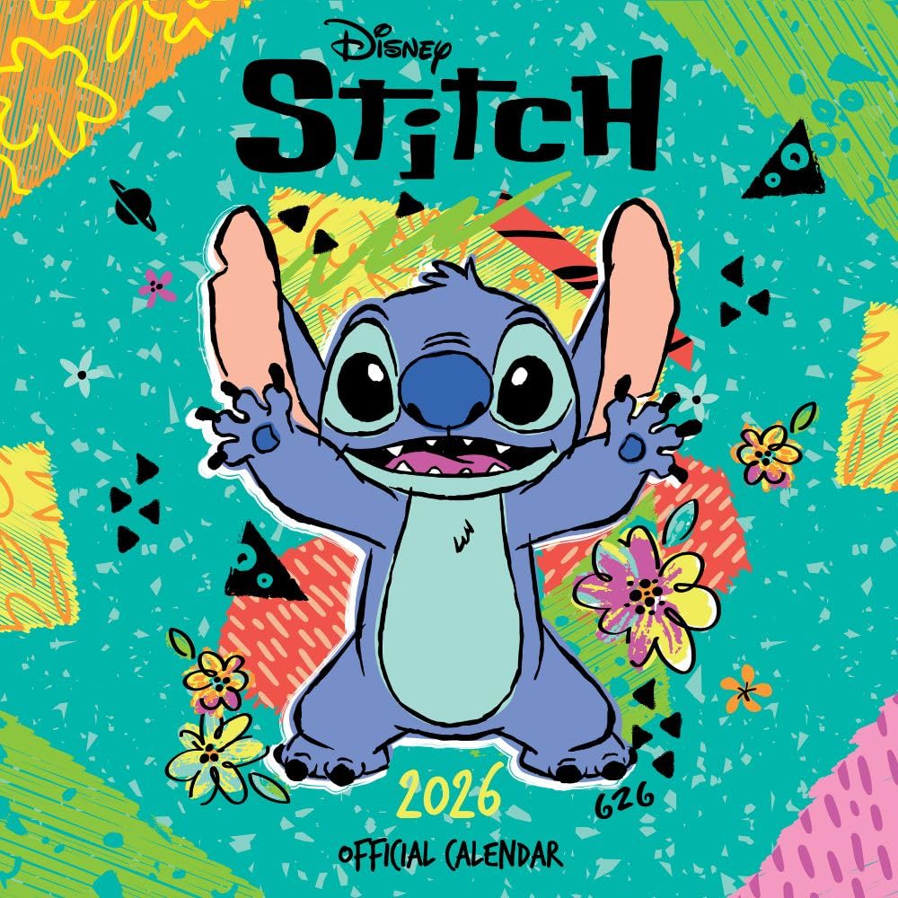 2026 Stitch - Square Wall Calendar