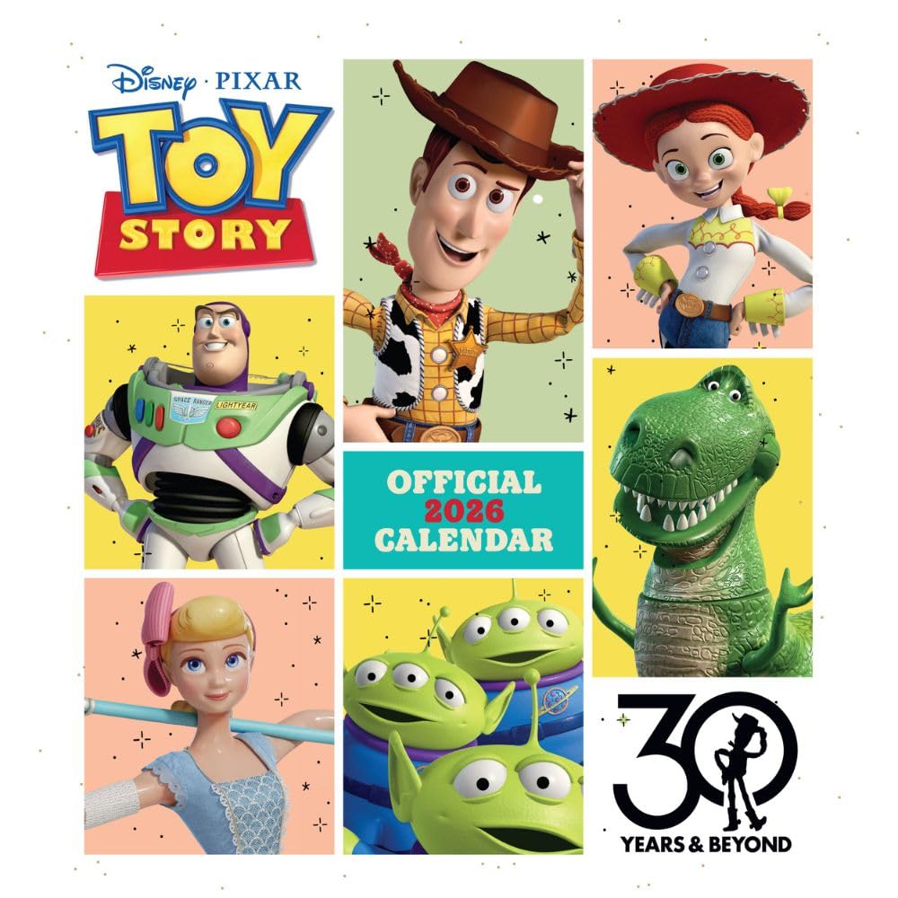 2026 Toy Story - Square Wall Calendar