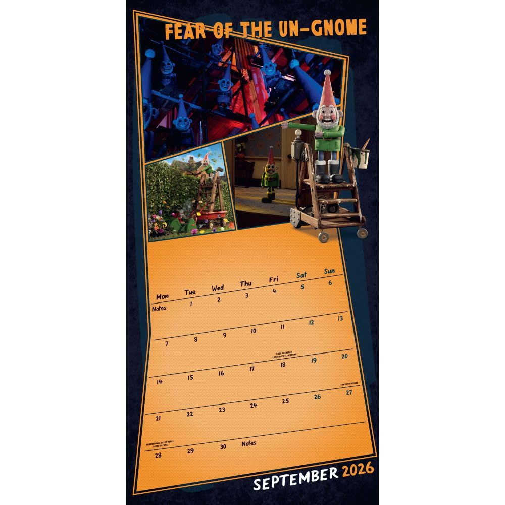 2026 Wallace &amp; Gromit - Square Wall Calendar