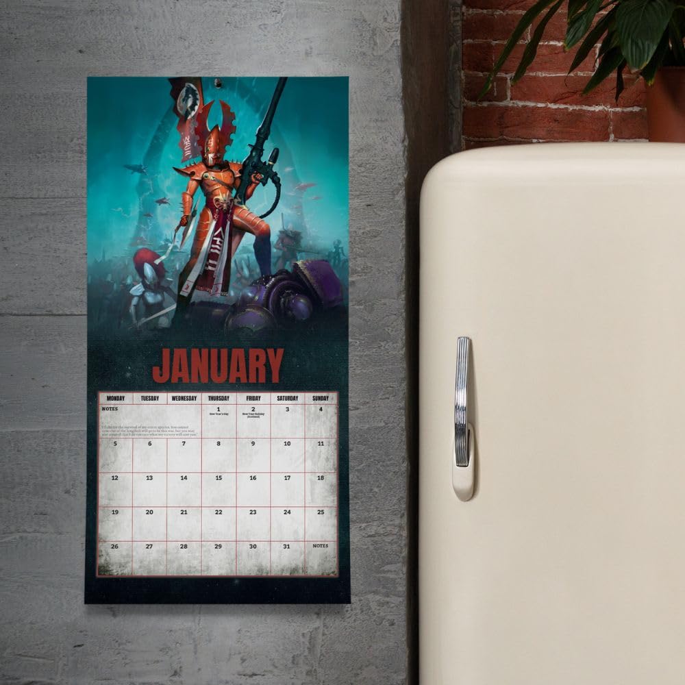 2026 Warhammer - Square Wall Calendar