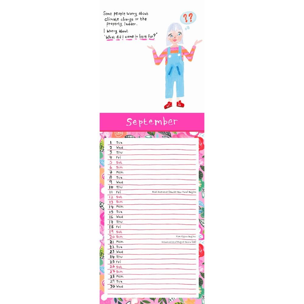 2026 Is it Friday Yet? - Paper Salad - Slim Wall Calendar