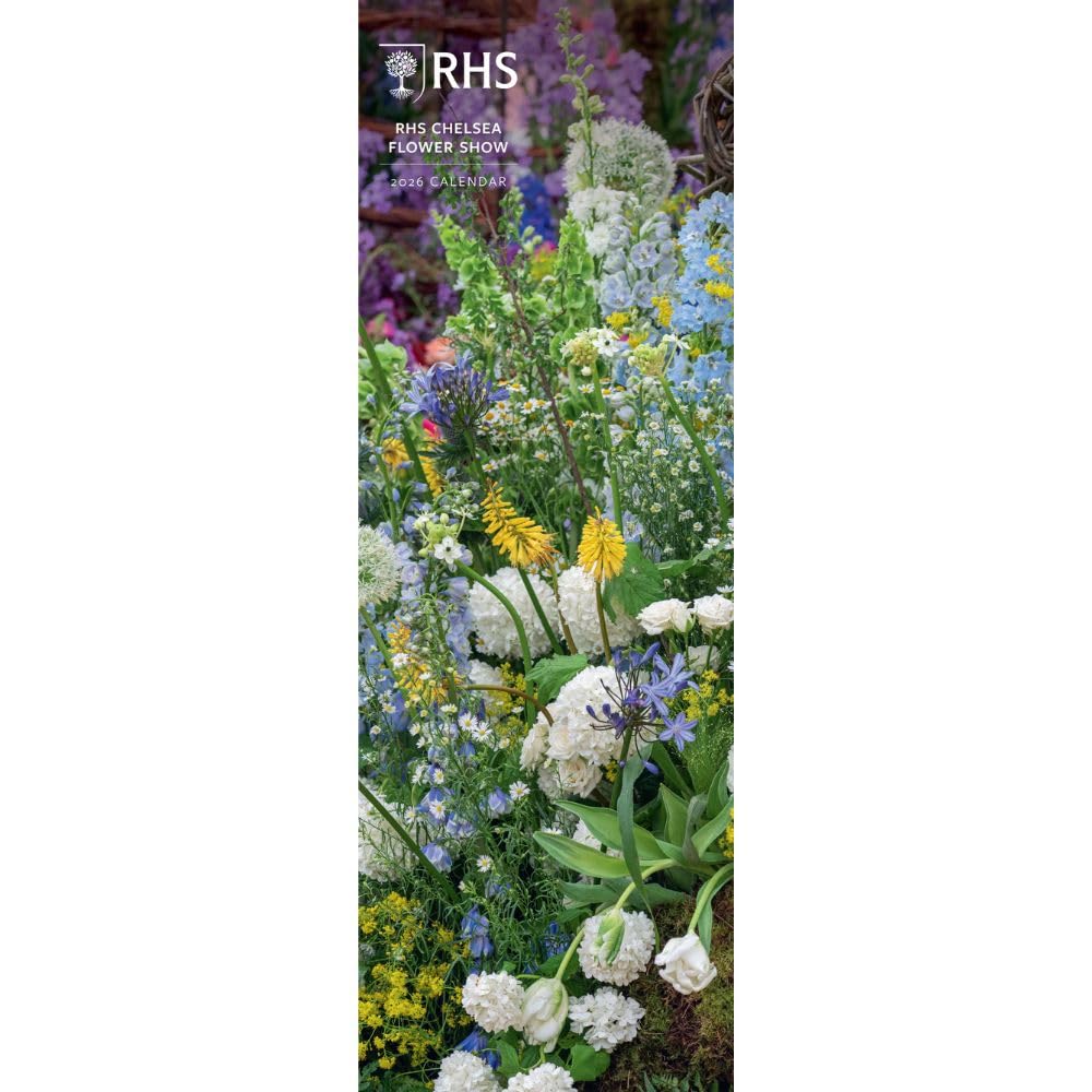 2026 RHS - Chelsea Flower Show - Slim Wall Calendar
