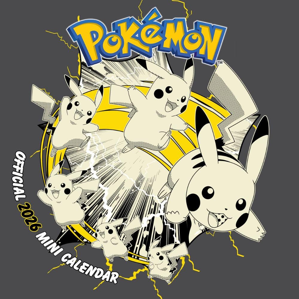 2026 Pokemon - Mini Wall Calendar
