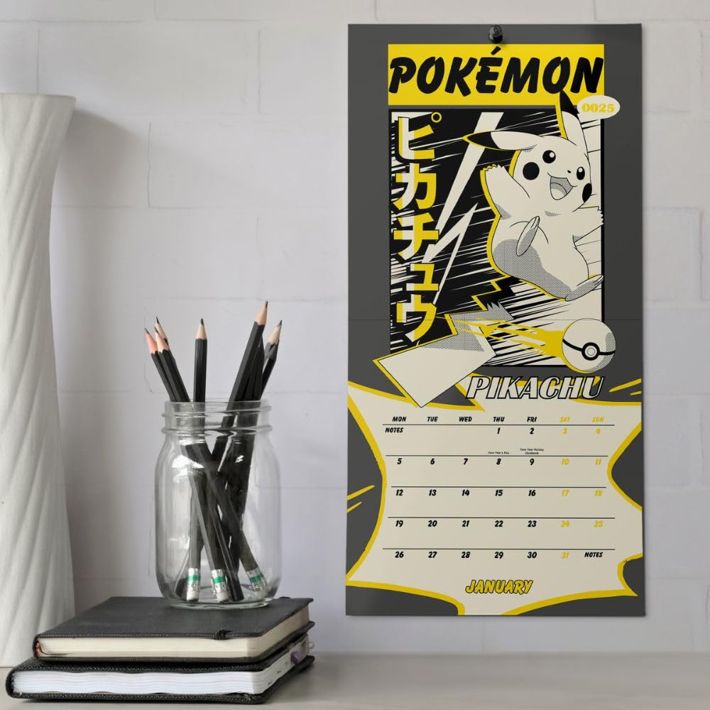2026 Pokemon - Mini Wall Calendar