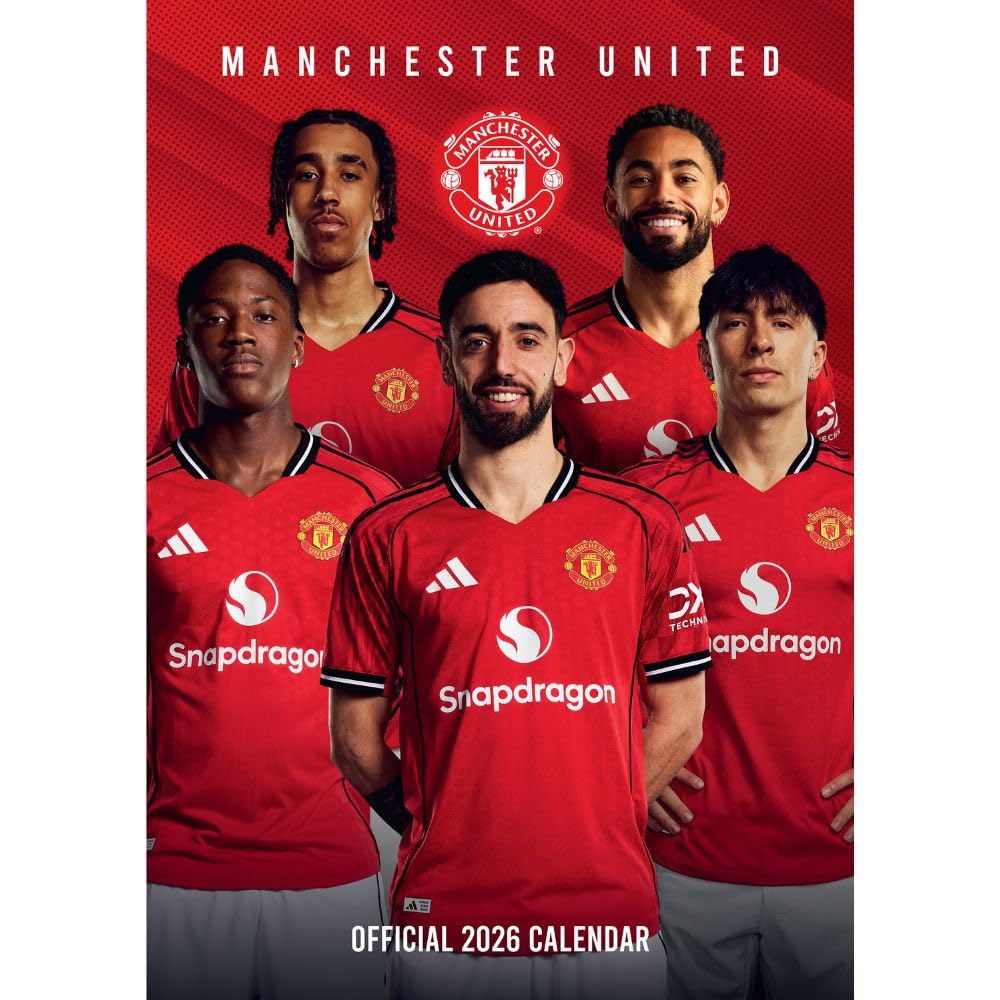 2026 Manchester United FC - A3 Wall Calendar
