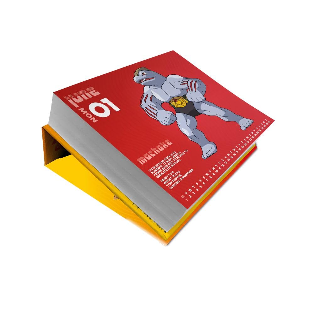 2026 Pokemon - Daily Boxed Page-A-Day Calendar