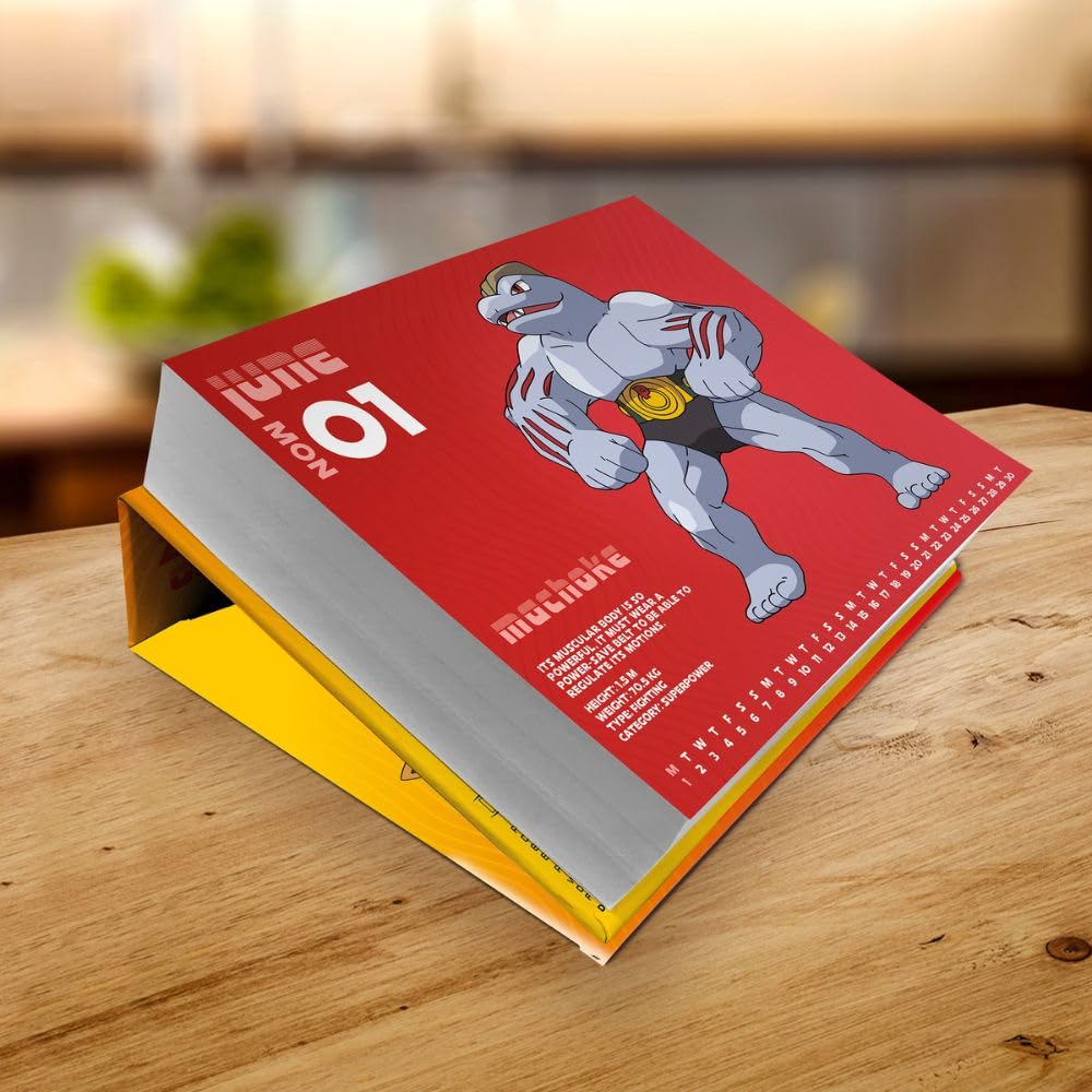 2026 Pokemon - Daily Boxed Page-A-Day Calendar