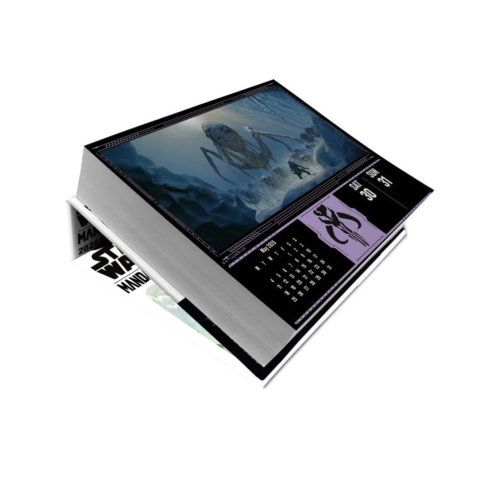 2026 Star Wars The Mandalorian - Daily Boxed Page-A-Day Calendar