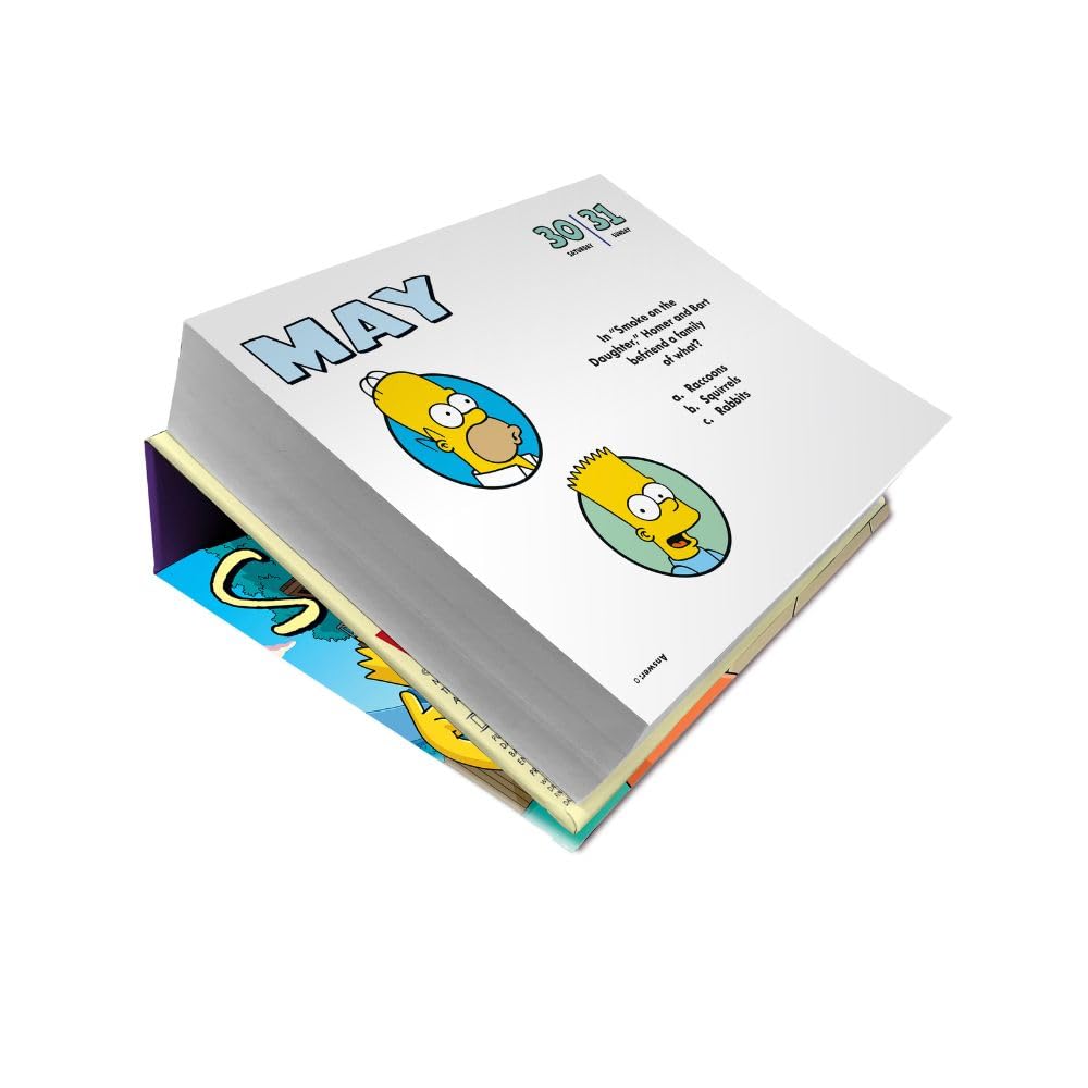 2026 The Simpsons - Daily Boxed Page-A-Day Calendar