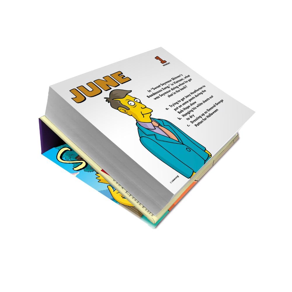 2026 The Simpsons - Daily Boxed Page-A-Day Calendar